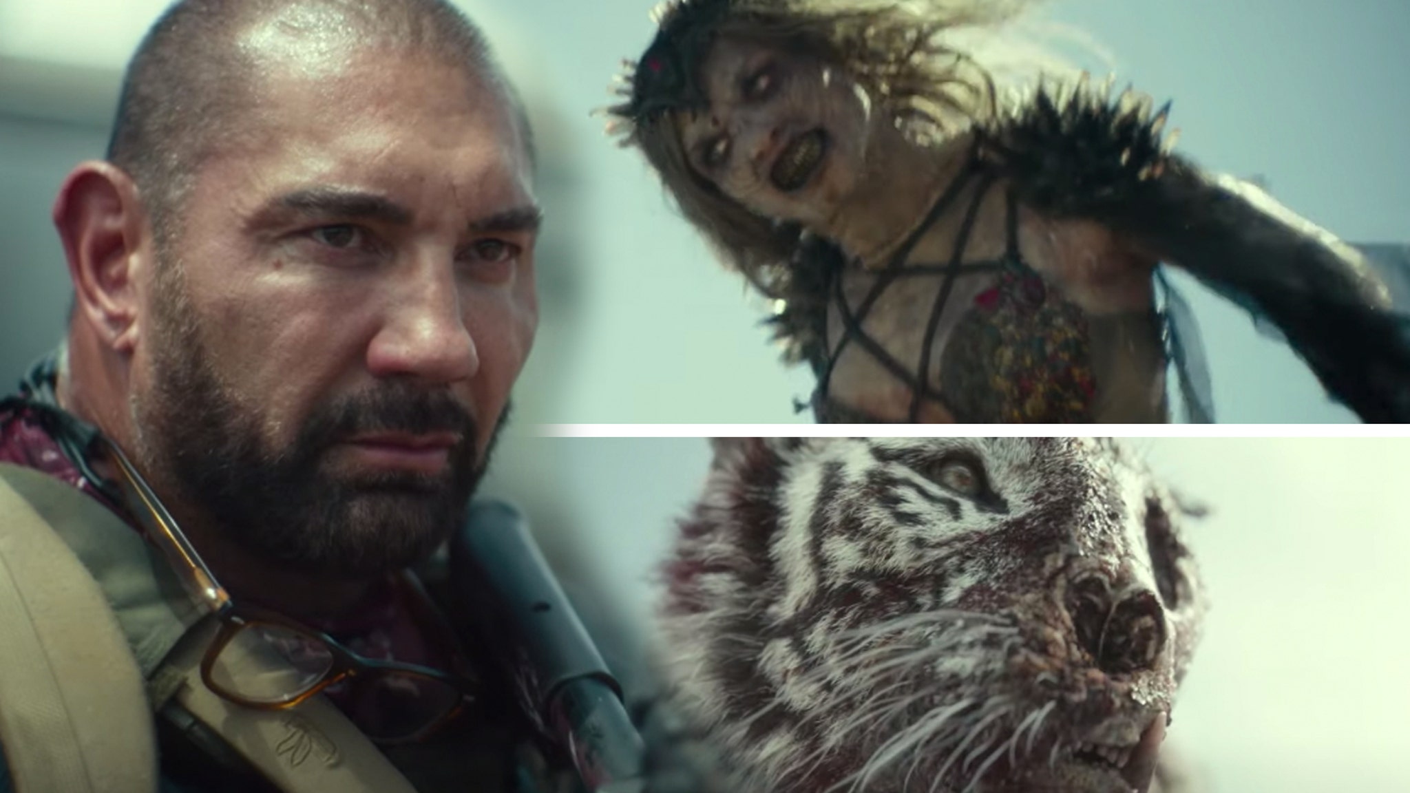 Dave Bautista Battles Good Zombies, Undead Tigers In 'Military of the