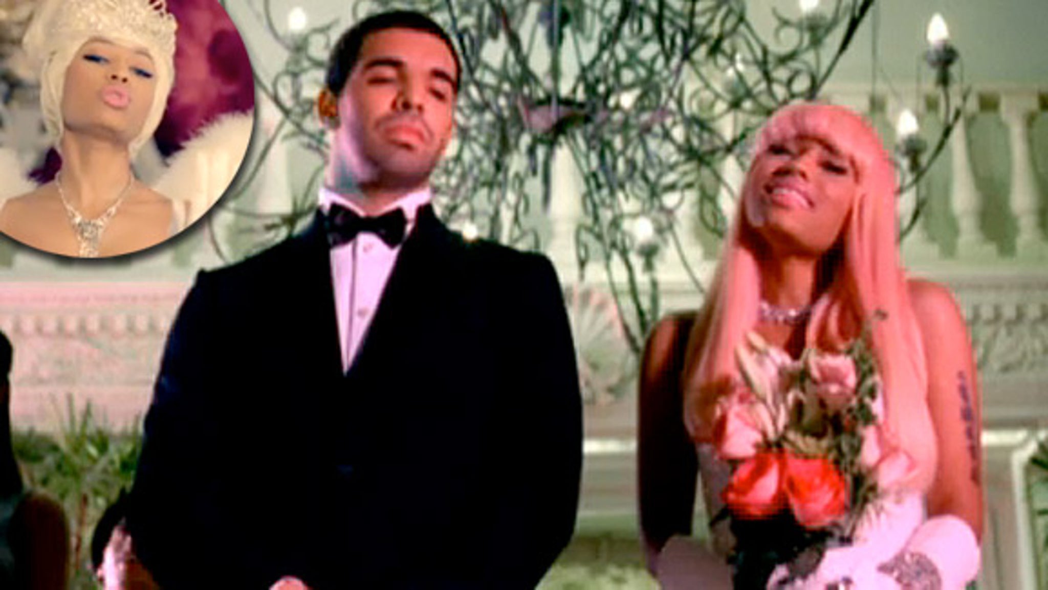 Hot Video Nicki Minaj Marries Drake In Moment 4 Life