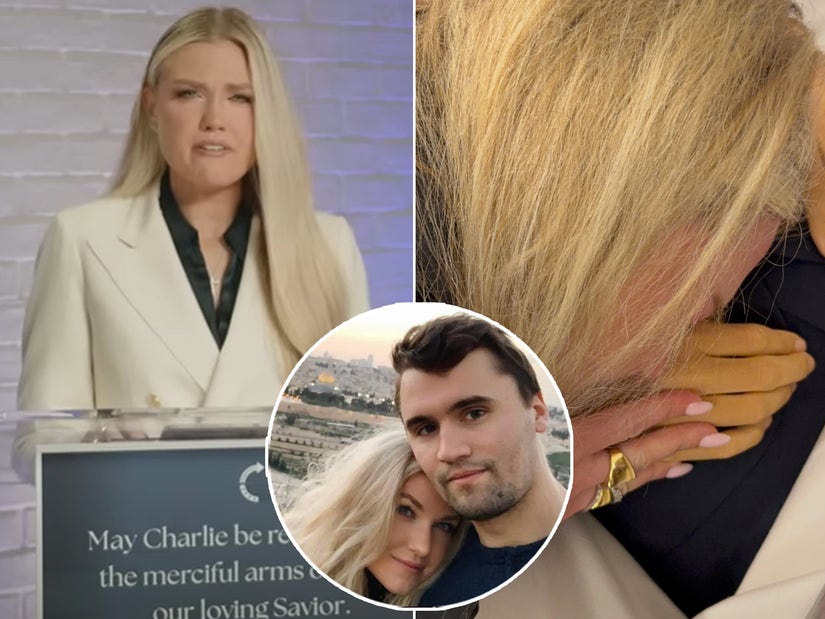 Charlie Kirk's Wife Erika Breaks Silence on His Killing In Emotional Speech