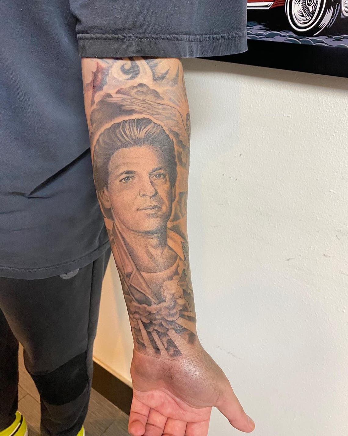 LA Rams star Odell Beckham Jr has 86 tattoos from Barack Obama portrait to  Mike Tyson biting off Holyfields ear  The US Sun