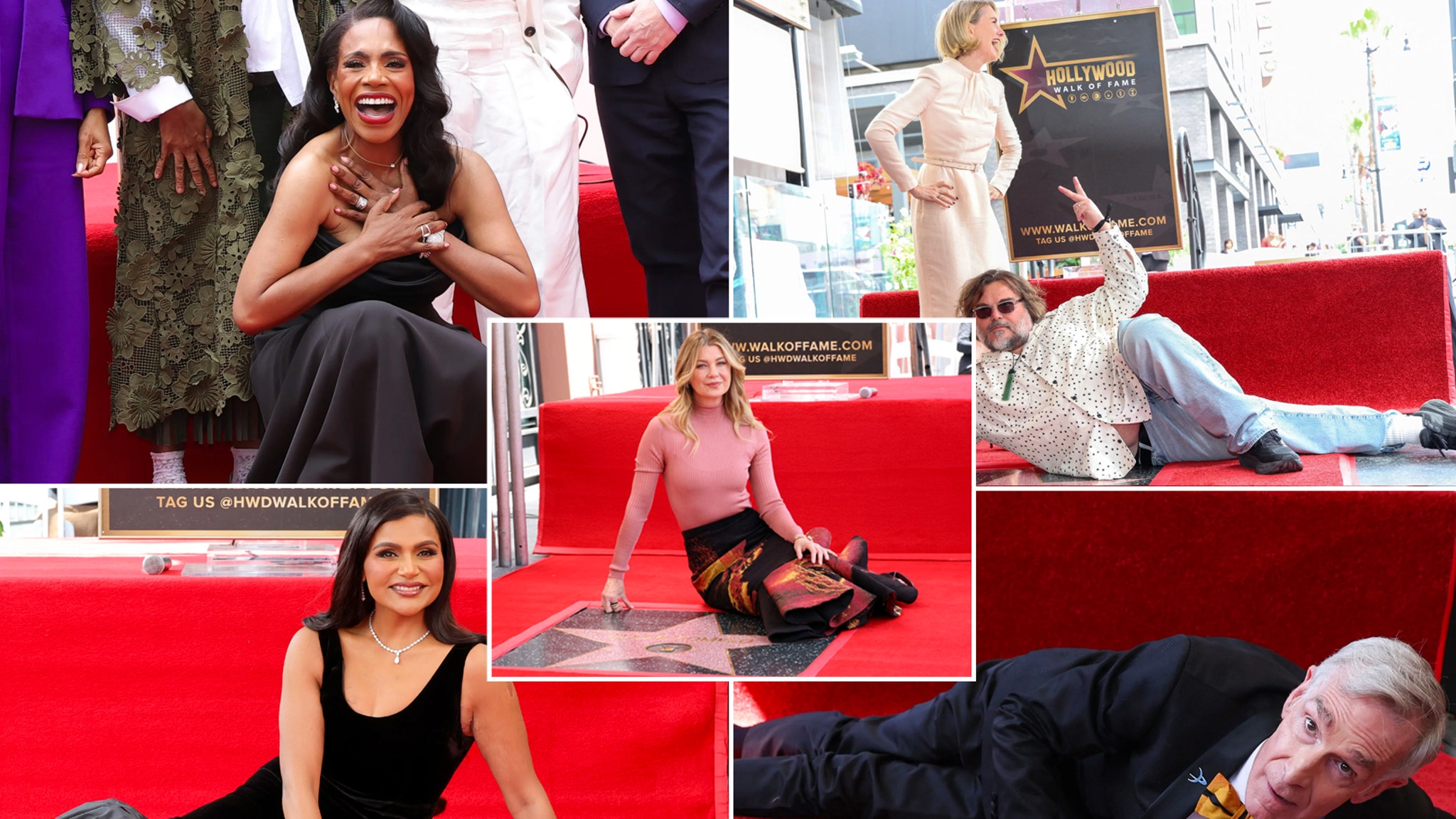 Celebs Honored with Walk of Fame Stars In 2025