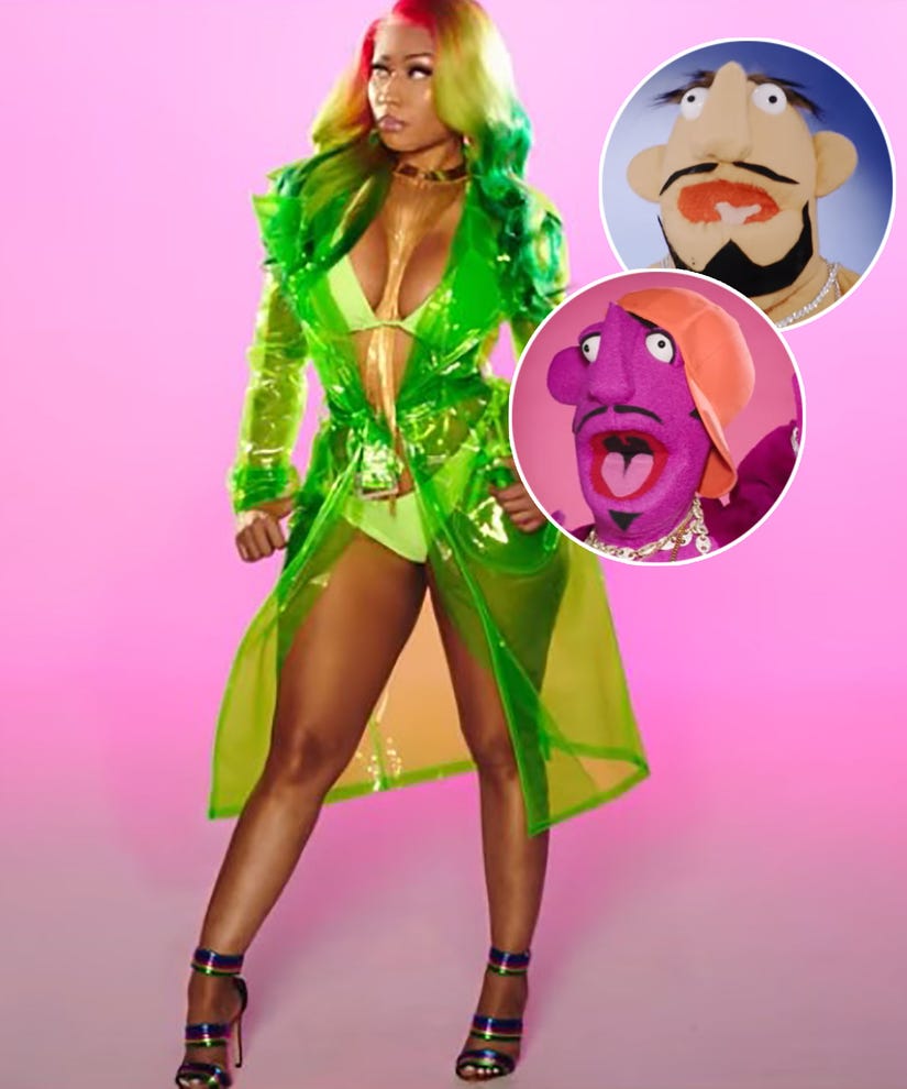 Nicki Minaj Debuts Terrifying Puppet Versions of DJ Khaled, 50 Cent and Mor...