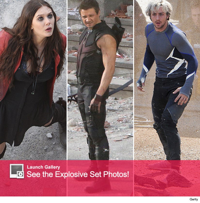 Scarlet Witch and Quicksilver/ Avengers Age of Ultron