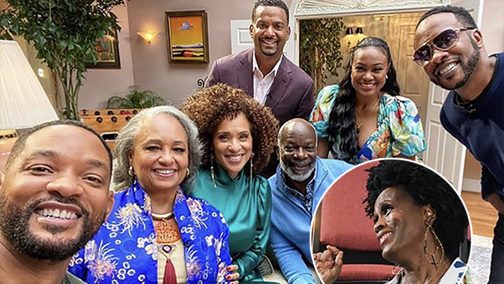 Will Smith Teases Fresh Prince of Bel-Air Reunion -- With OG Aunt Viv, Janet Hubert - TooFab