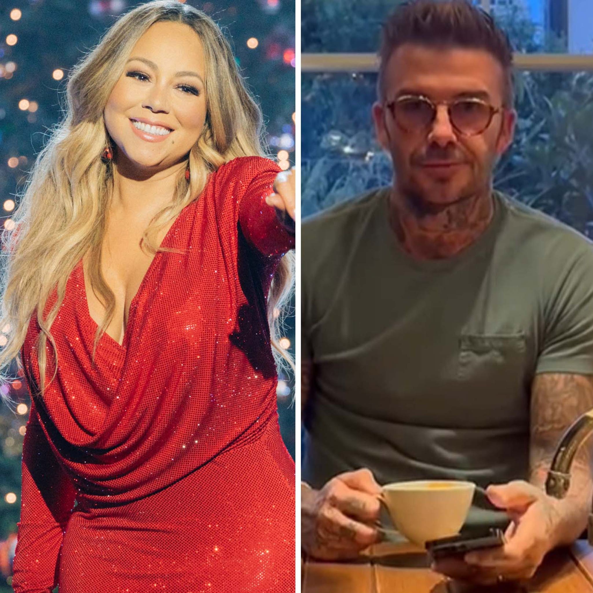 Mariah Carey Praises David Beckham's Rendition of All I Want For Christmas  Is You