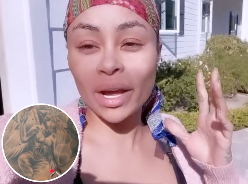 Blac Chyna Gets 'Demonic' Tattoo Removed As She Continues 'Life Cha...