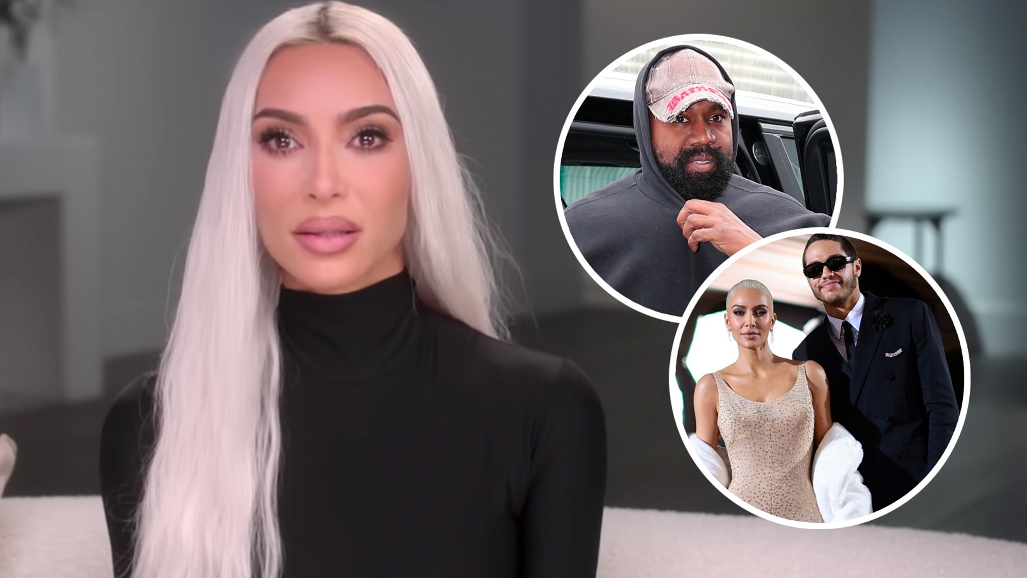 Kim Kardashian Breaks Down Over Leaked Texts, Sex Tape and Drake Drama with Kanye West on Kardashians Premiere