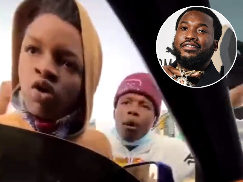 Meek Mill Tells Seven Kids Selling Water to Split $20, Twitter Incinerates  Him