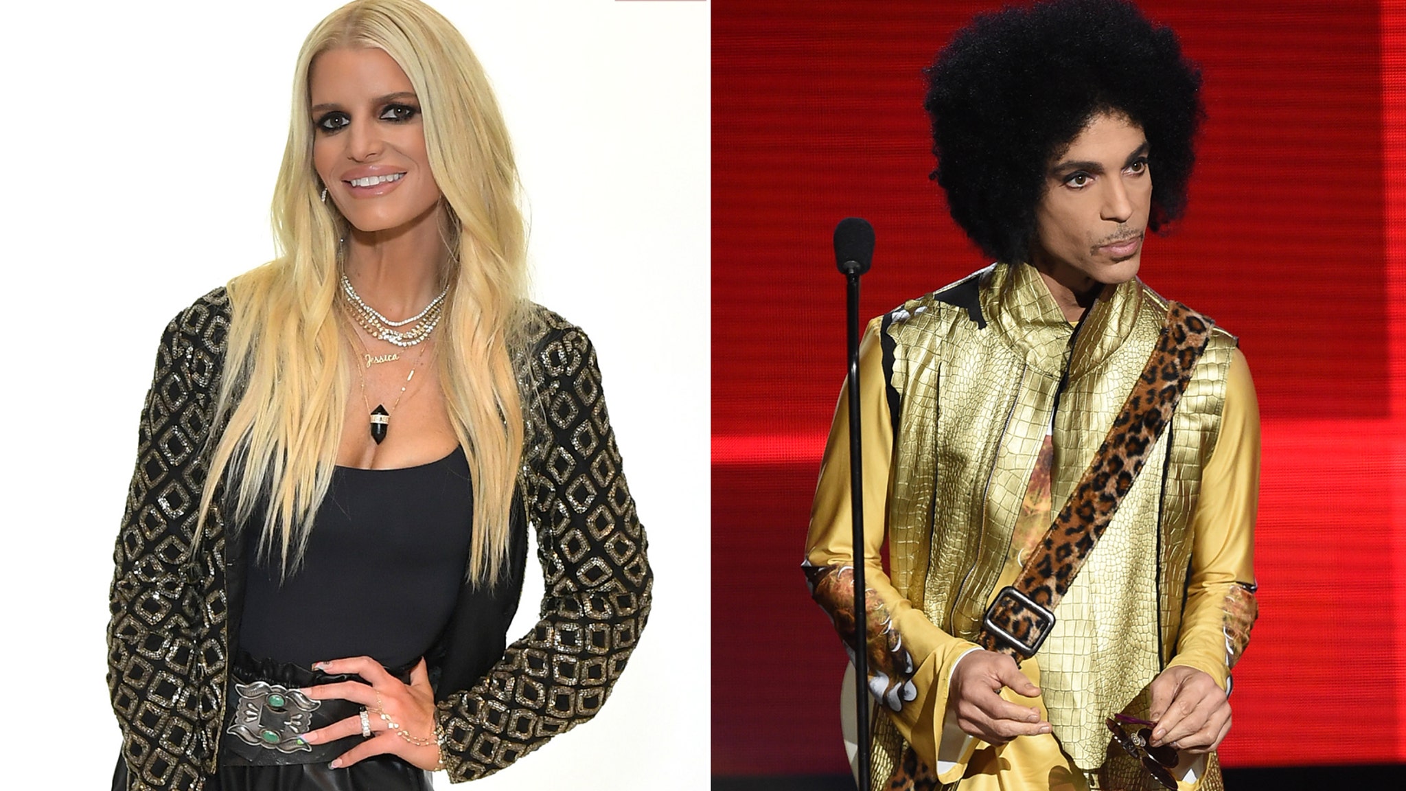 Why Prince Kept a Framed Photo of Jessica Simpson on His Mantel