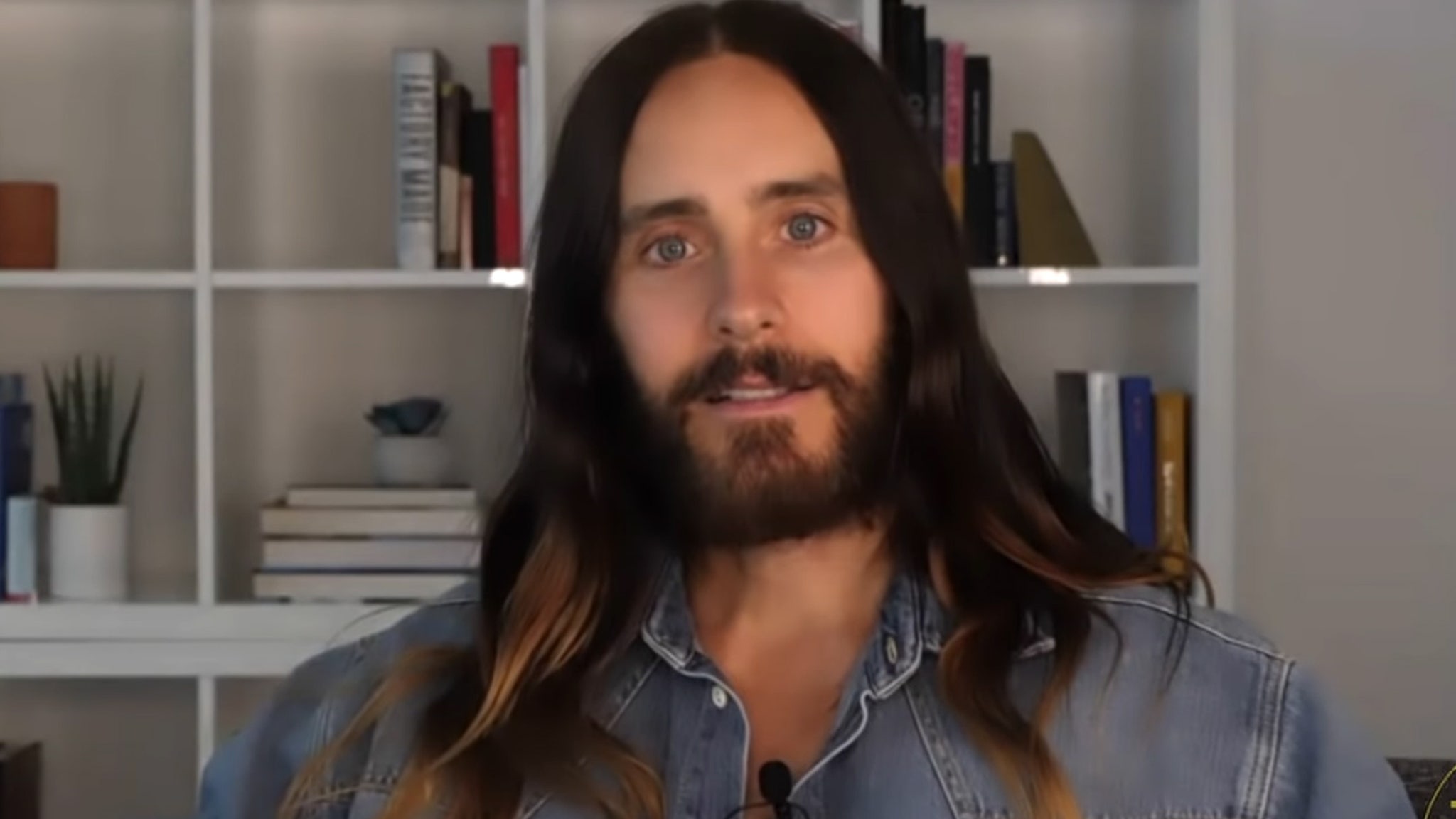 Jared Leto recalls returning from a silent meditation retreat following the closure of Covid-19