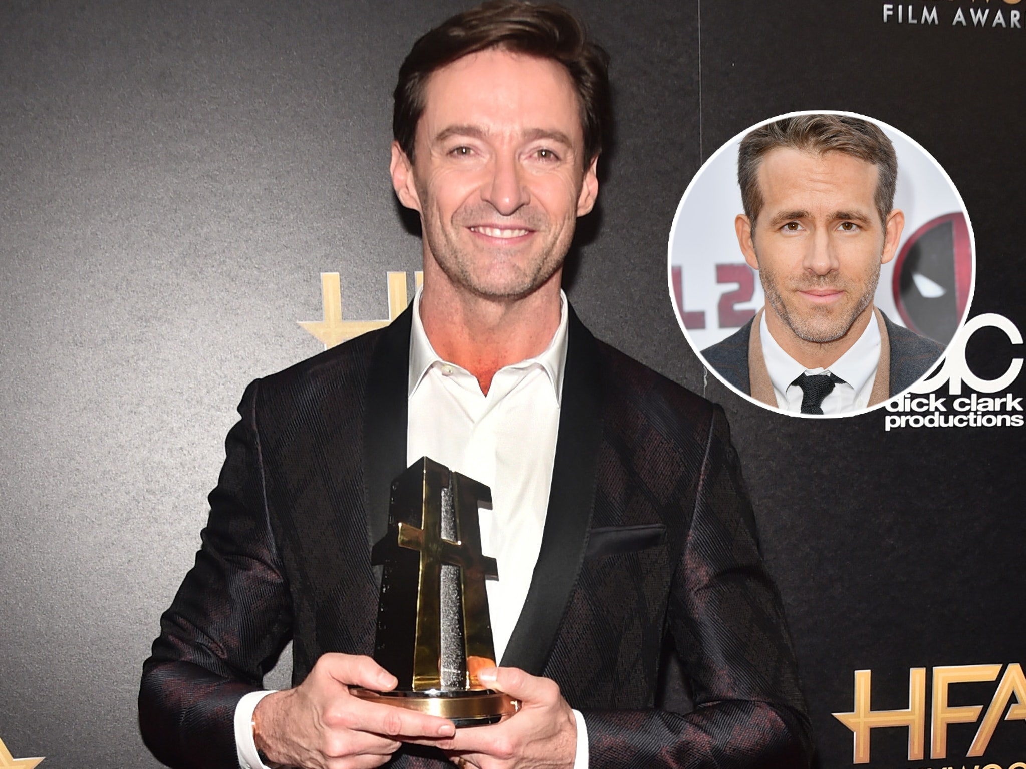 Hugh Jackman really doesn't want Ryan Reynolds to get an Oscar nomination