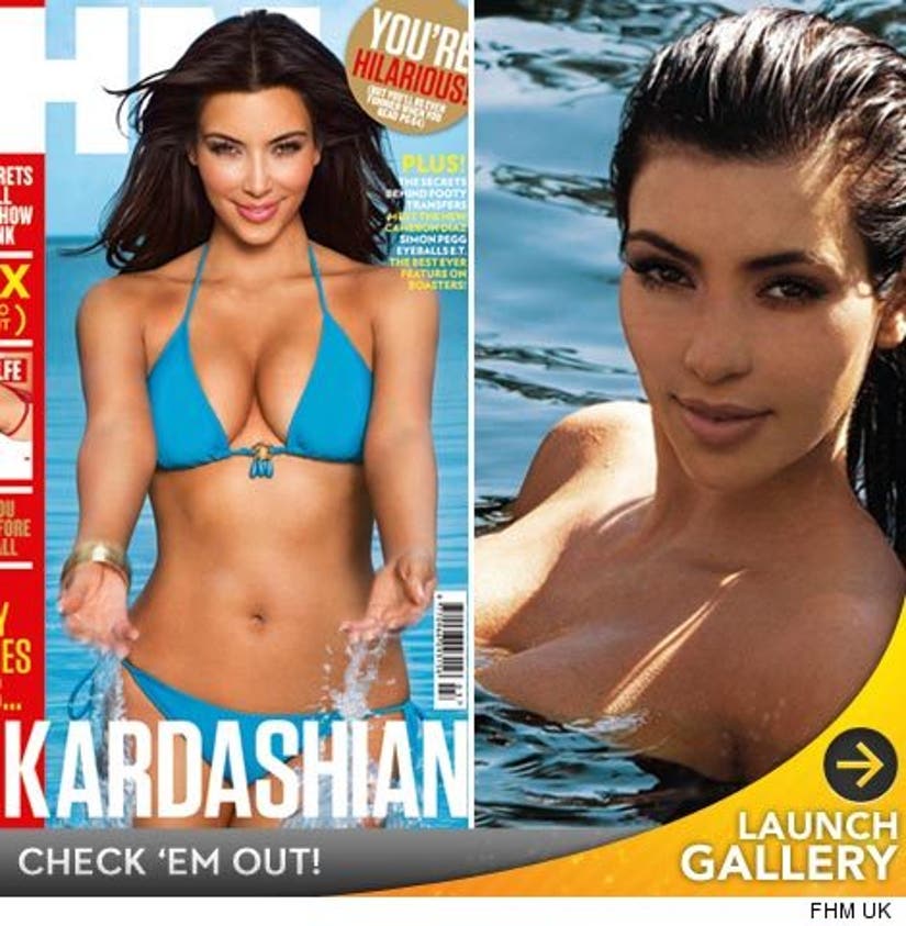 Sexy Kim K Porn - FAB FOTOS: Kim Kardashian's Latest Bikini Spread!