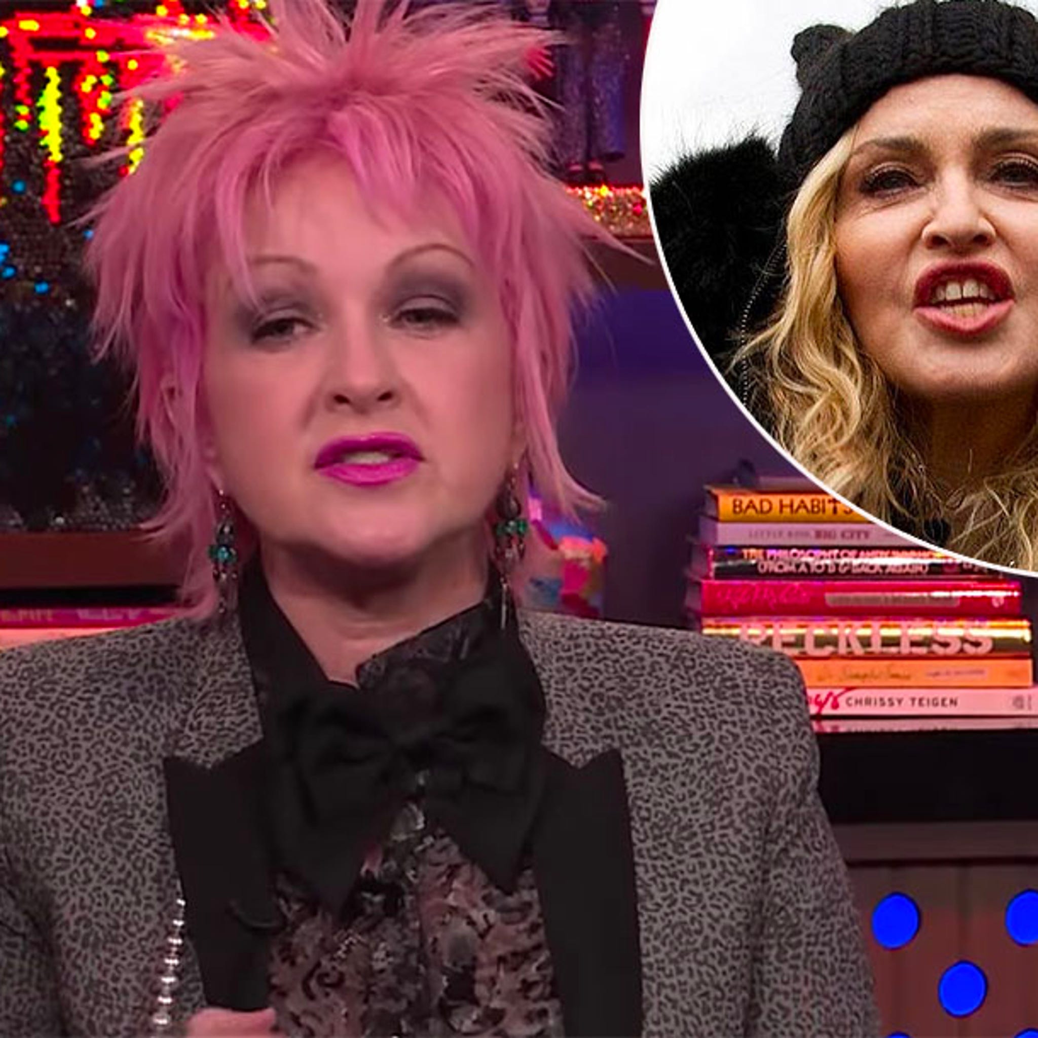 Cyndi Lauper Rips Madonna S Women S March Speech Throwing Us