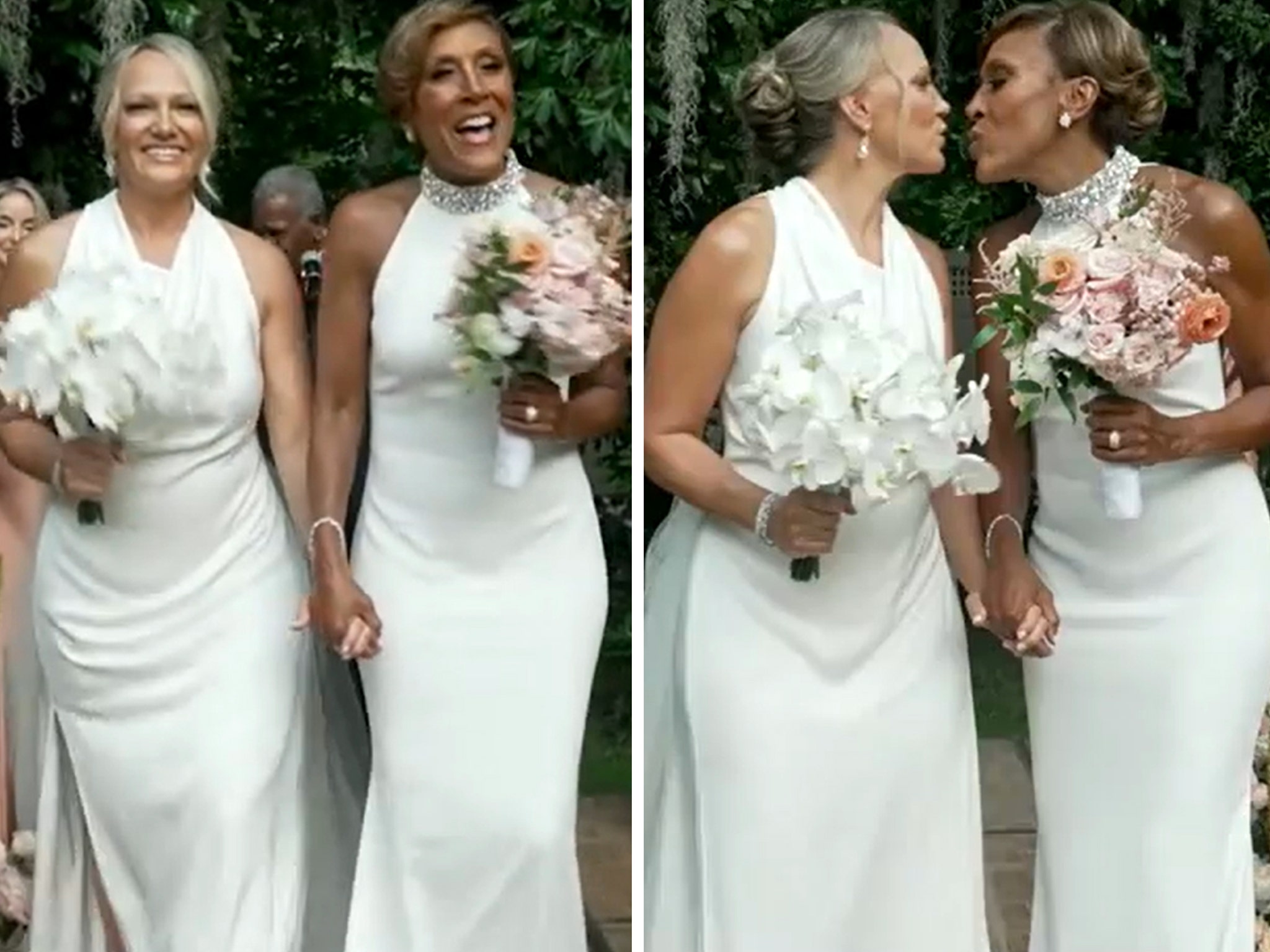 Inside Robin Roberts and Amber Laign's magical wedding celebration - ABC  News