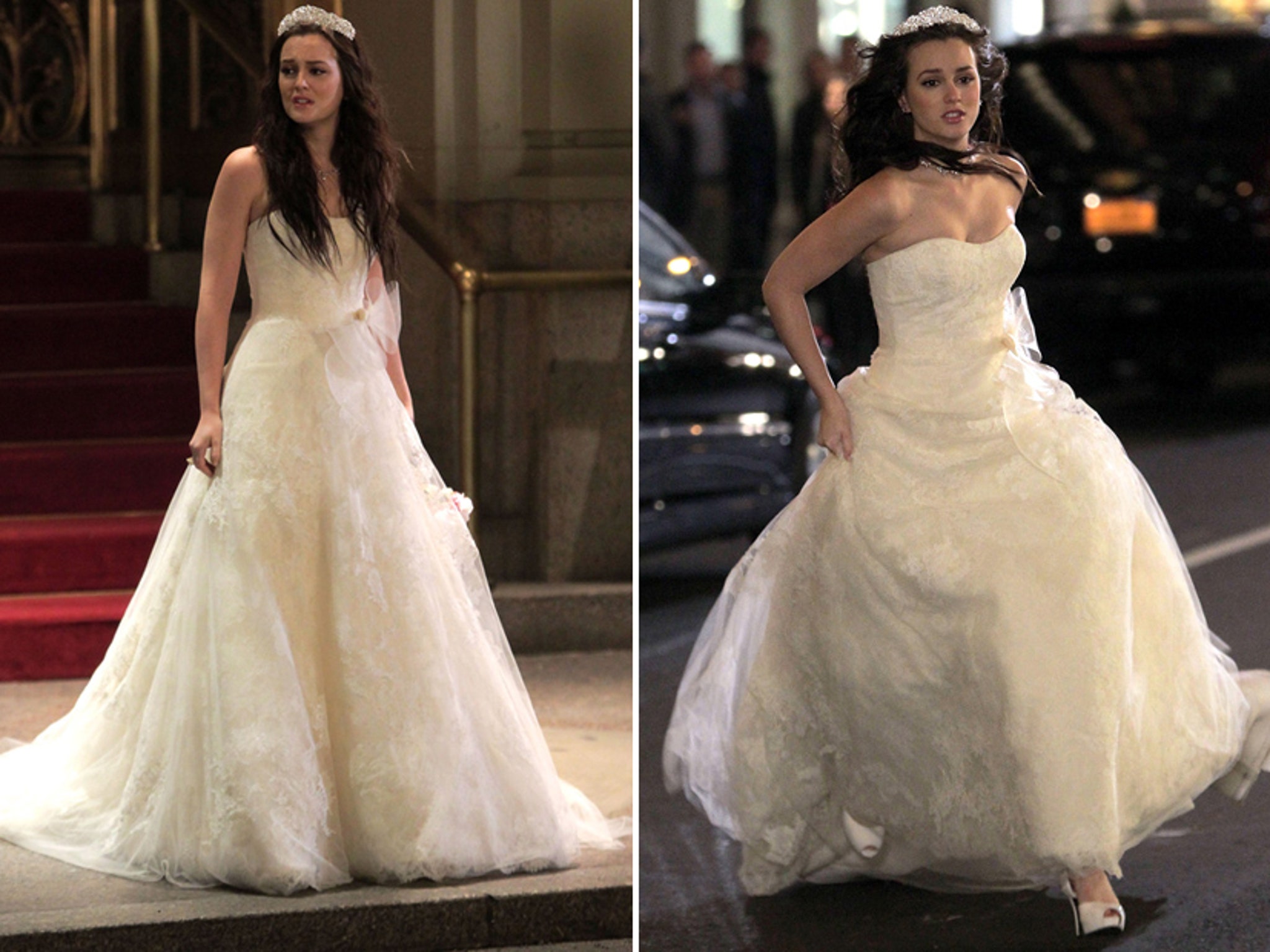 wedding dress blair waldorf