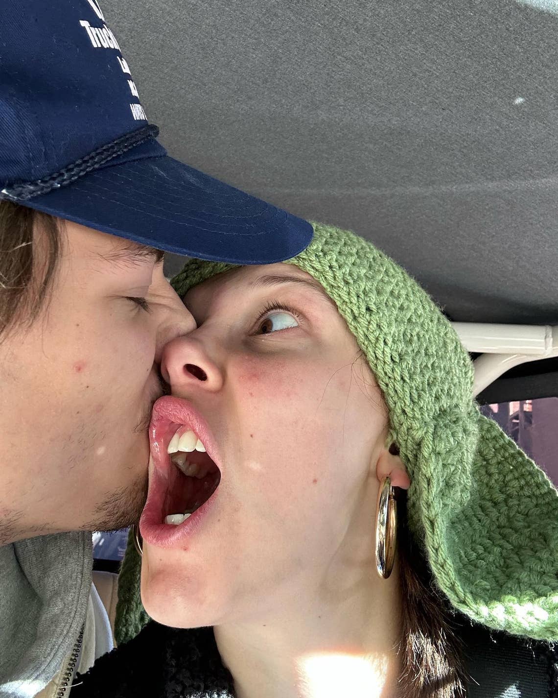 "it’s Friday, I’m in love" - Millie Bobby Brown alongside Jake Bongiovi