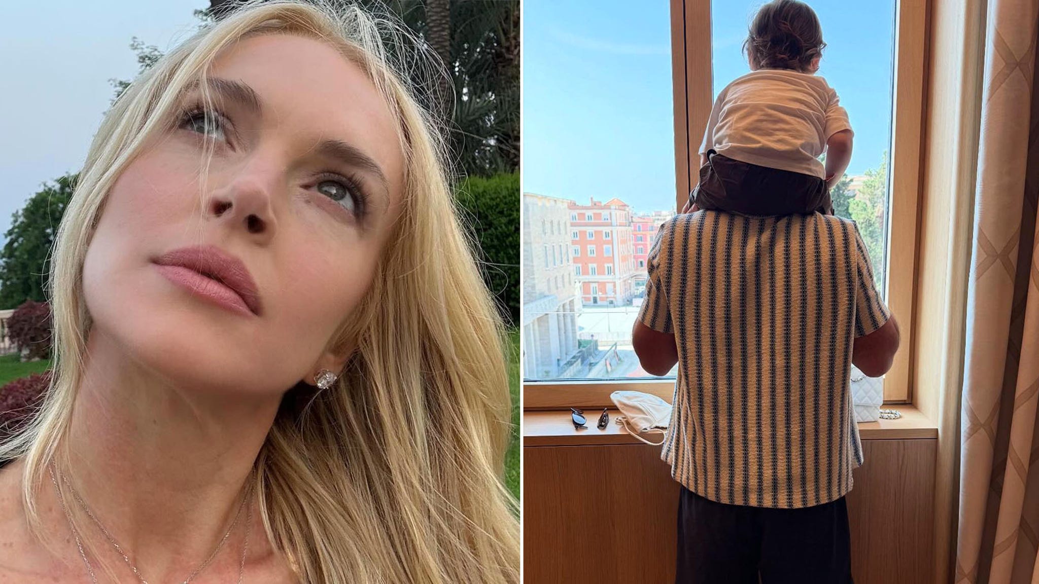 Lindsay Lohan's Summertime Photo Dump Features Sweet Family Photos