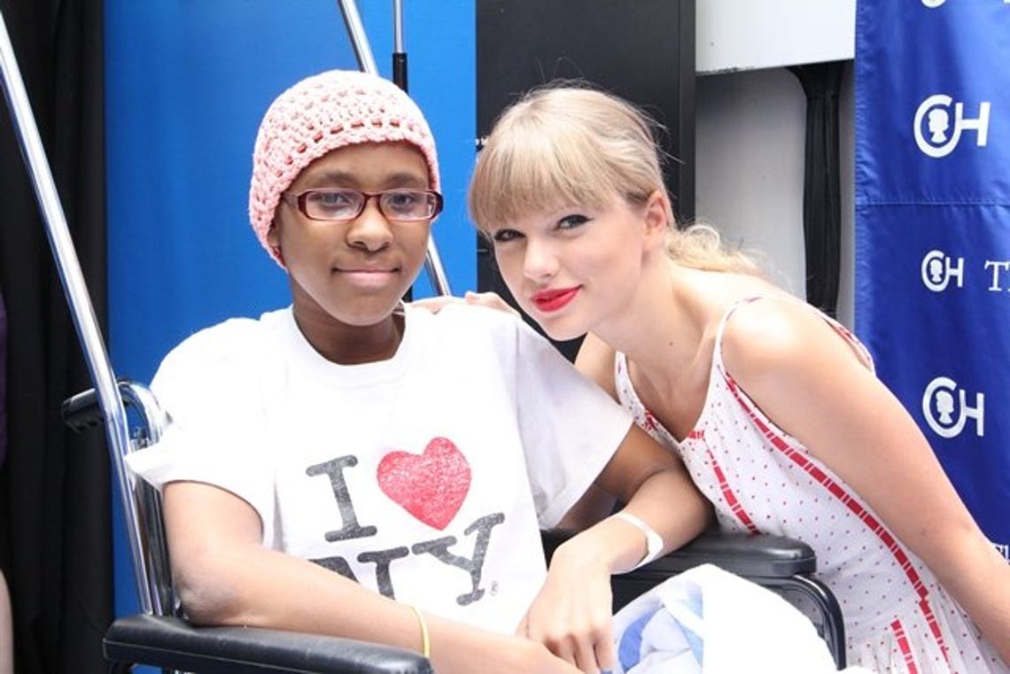 Taylor Swift's Philadelphia Children's Hospital Visit