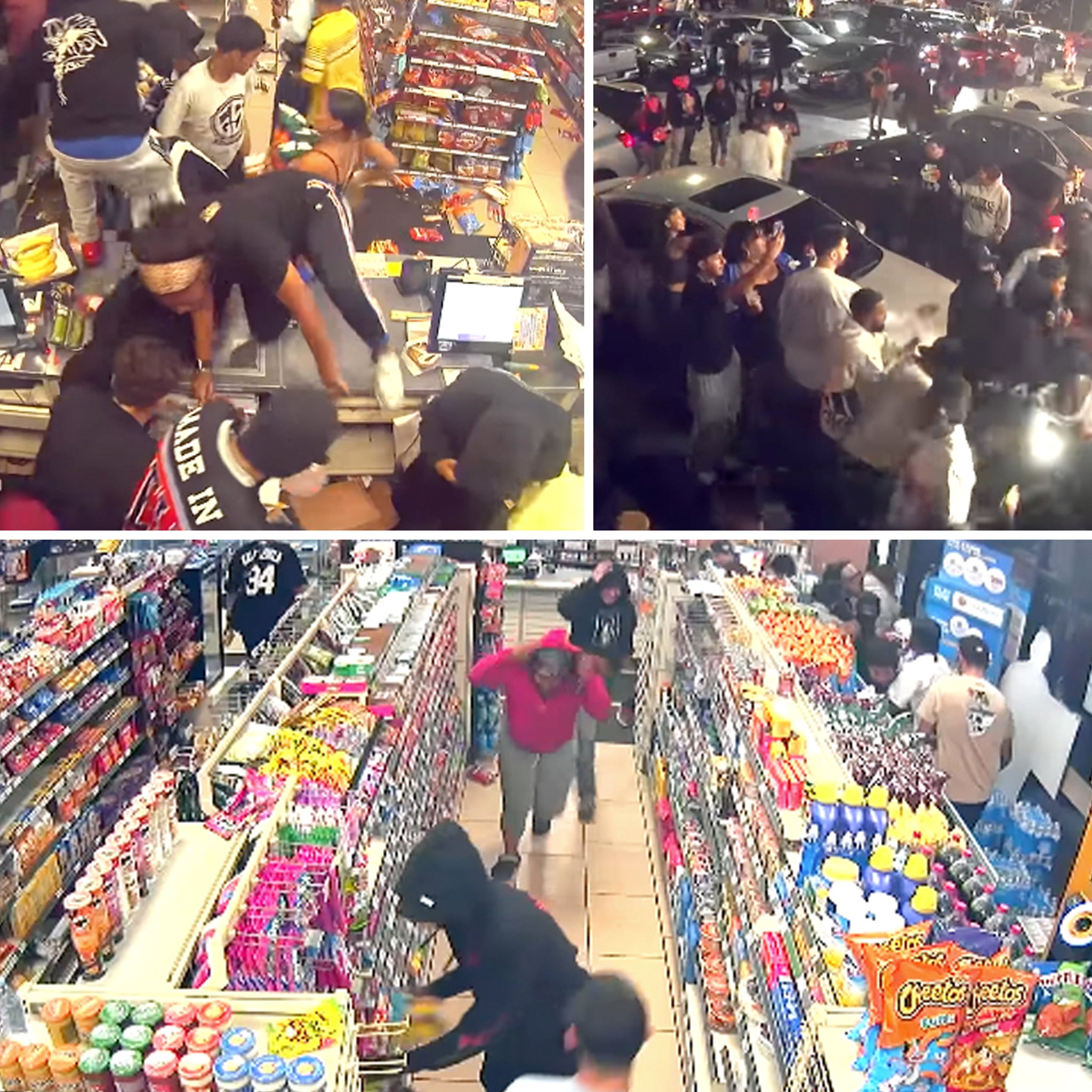 Two Massive 'Flash Mob' Robberies Hit Los Angeles Malls: Video