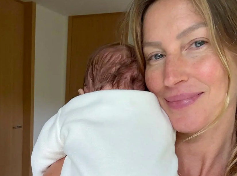 Gisele Bundchen Shares First Photos With Newborn Son for Mother's Day