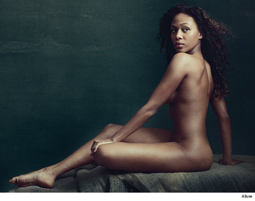 Laverne Cox Goes Completely Naked For Allure Magazine!