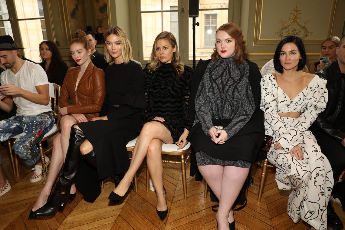 All the Celebs Sitting Front Row At Paris Fashion Week Spring 2020