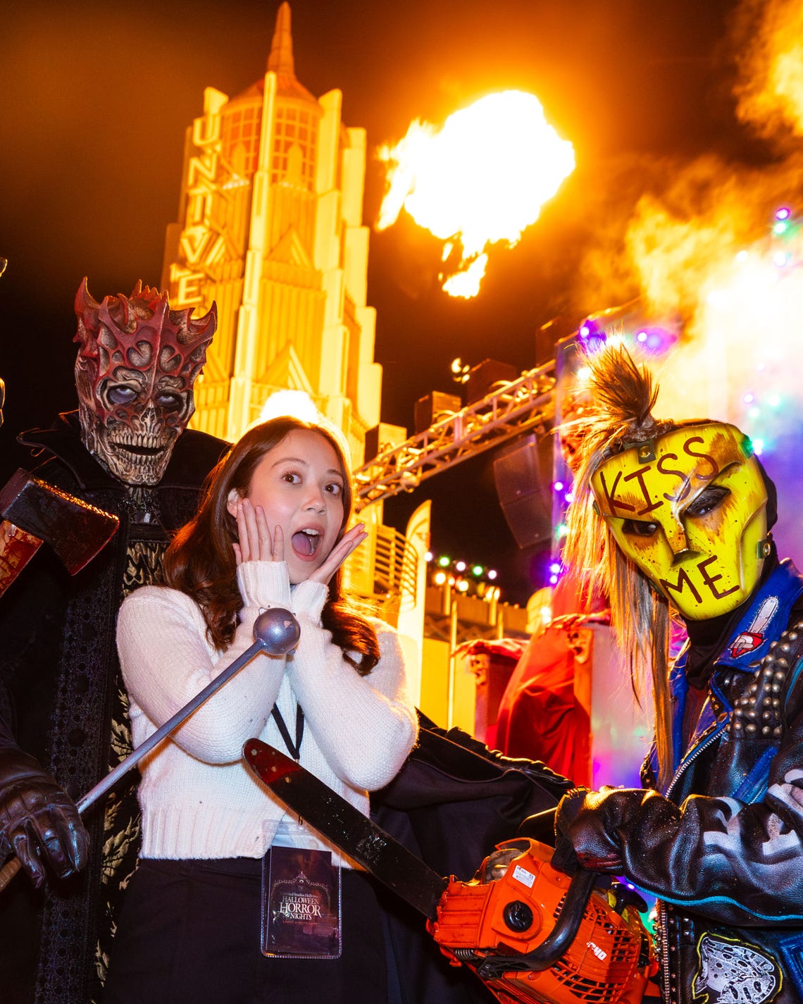 Halloween Horror Nights 2024 Creepy Celeb Sightings!