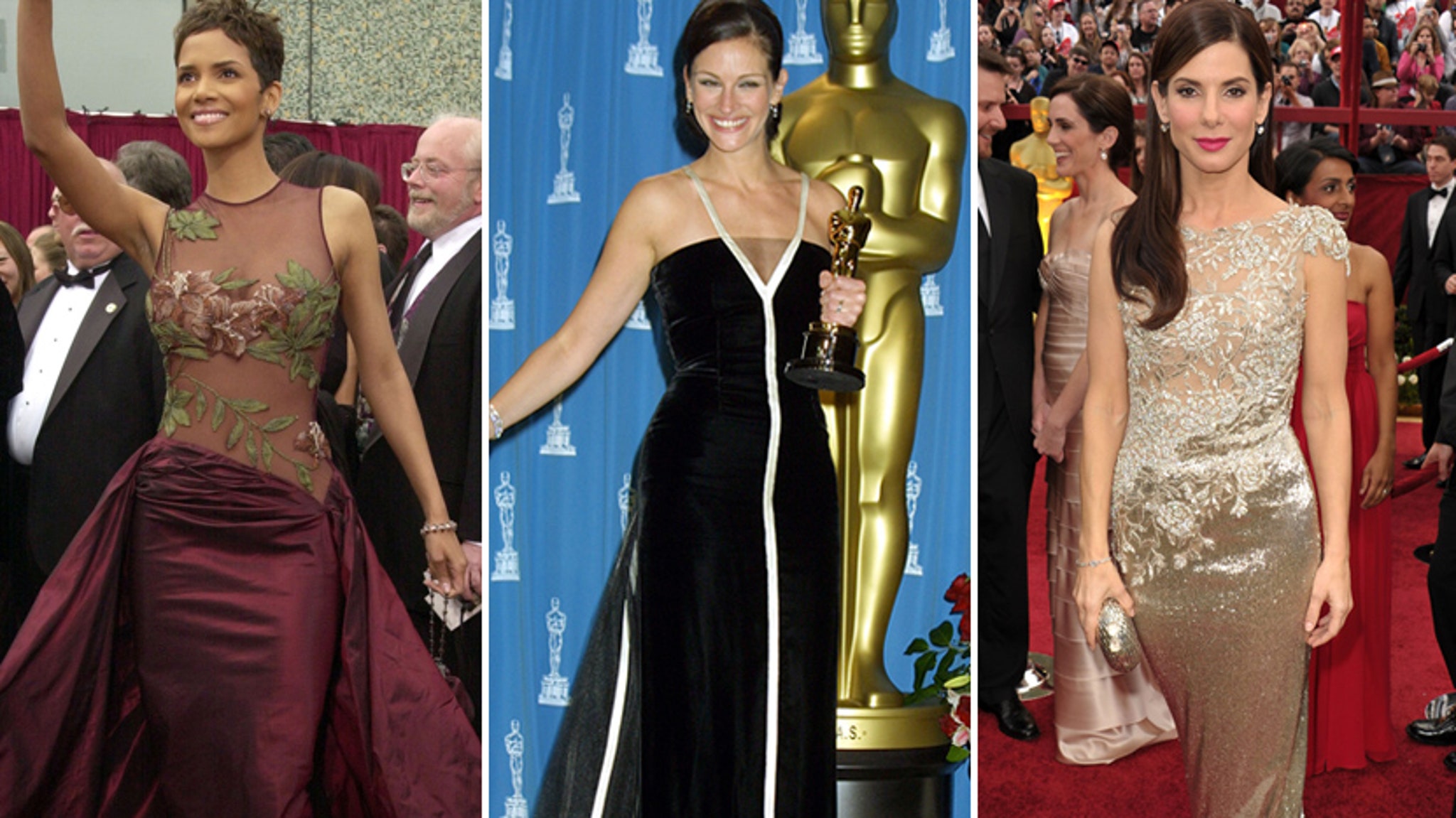 The Best Dressed Stars of Oscars' Past