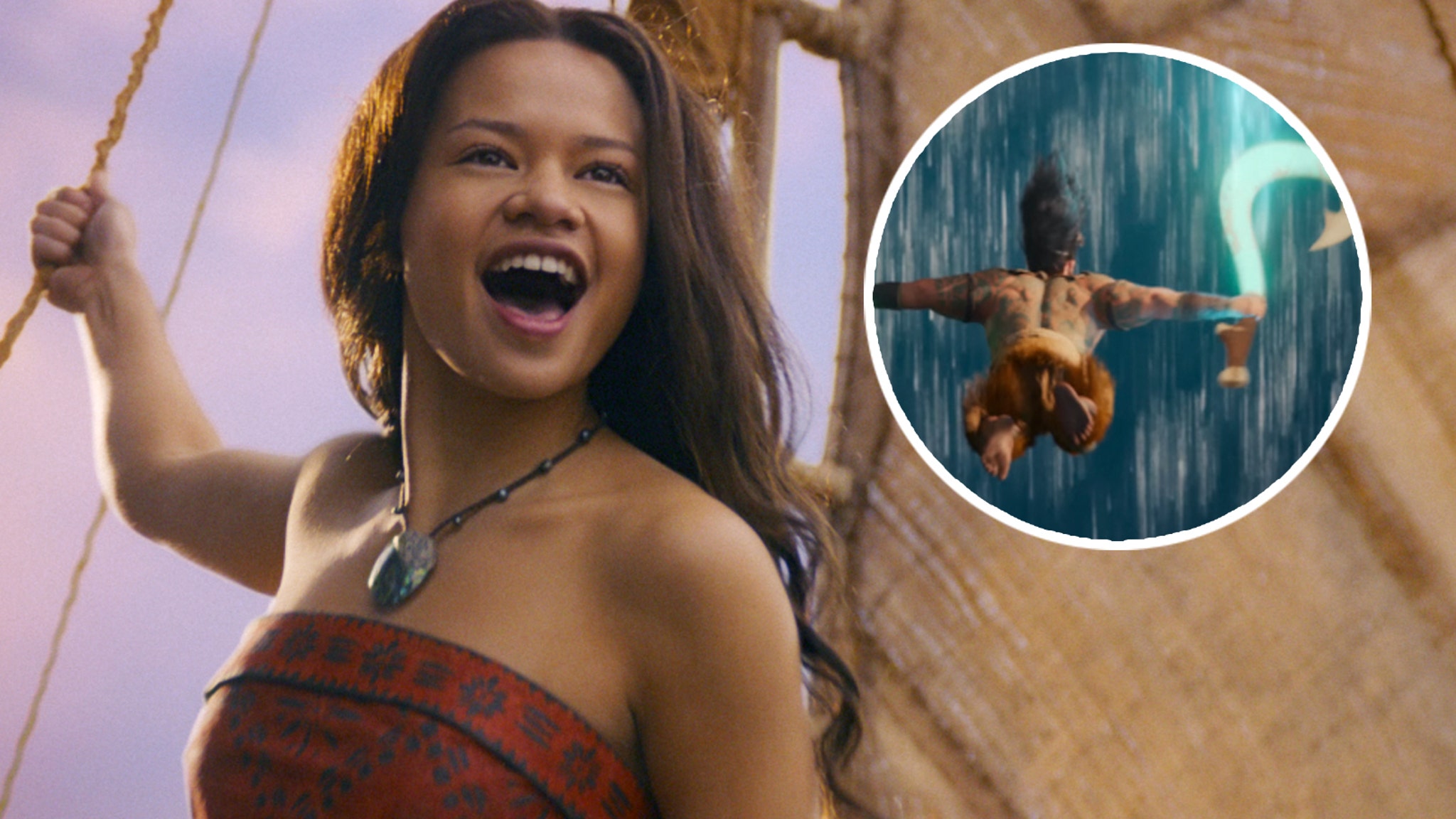 Live Action Moana Trailer Highlights Catherine Laga'aia's Vocals, Teases The Rock's Maui