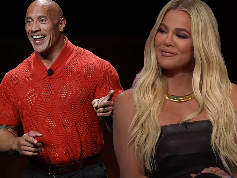 Dwayne Johnson Had An Eyebrow-Raising Reaction To Khloé Kardashian's Wax  Figure