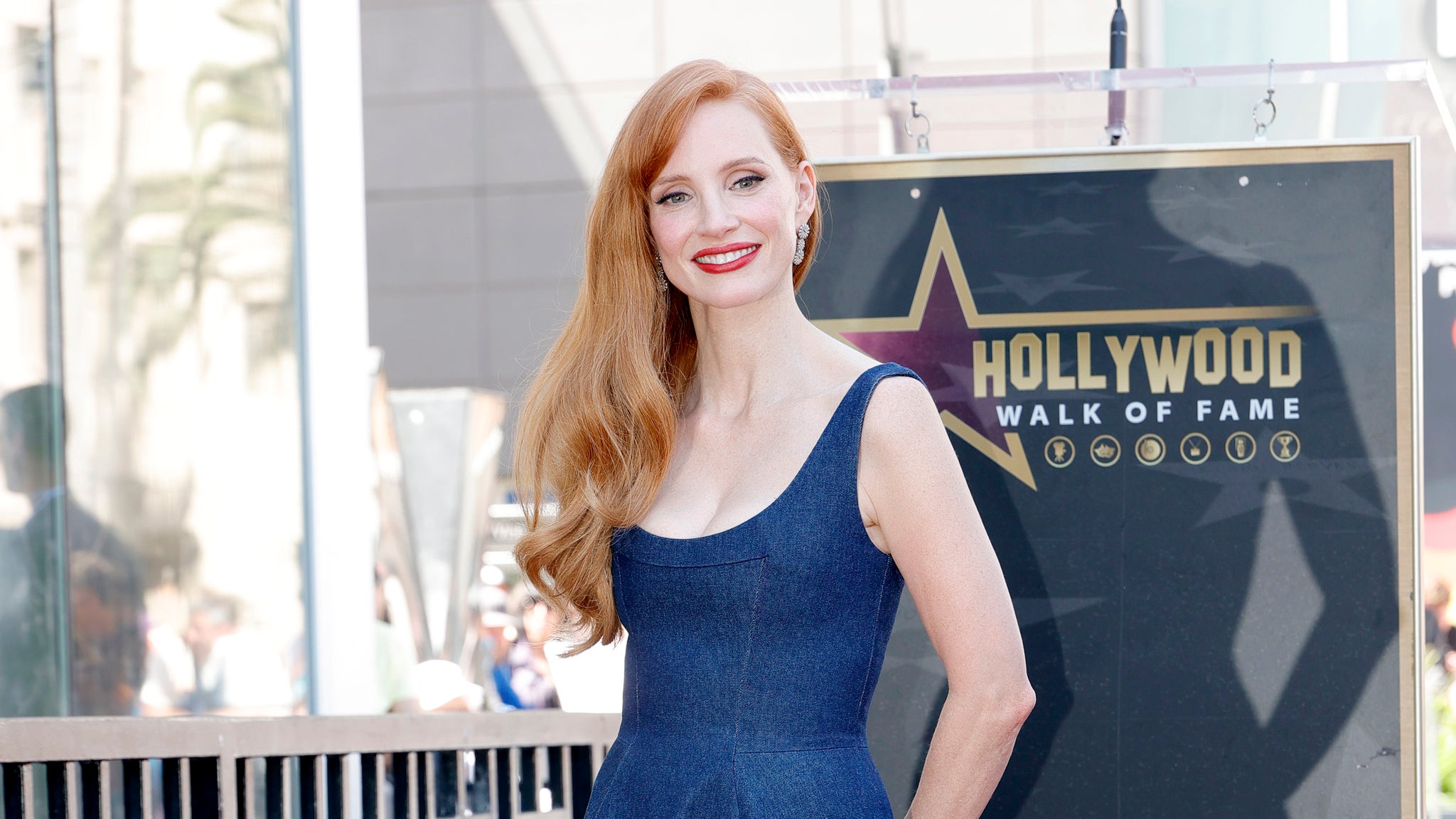 Jessica Chastain Honored with Walk of Fame Star