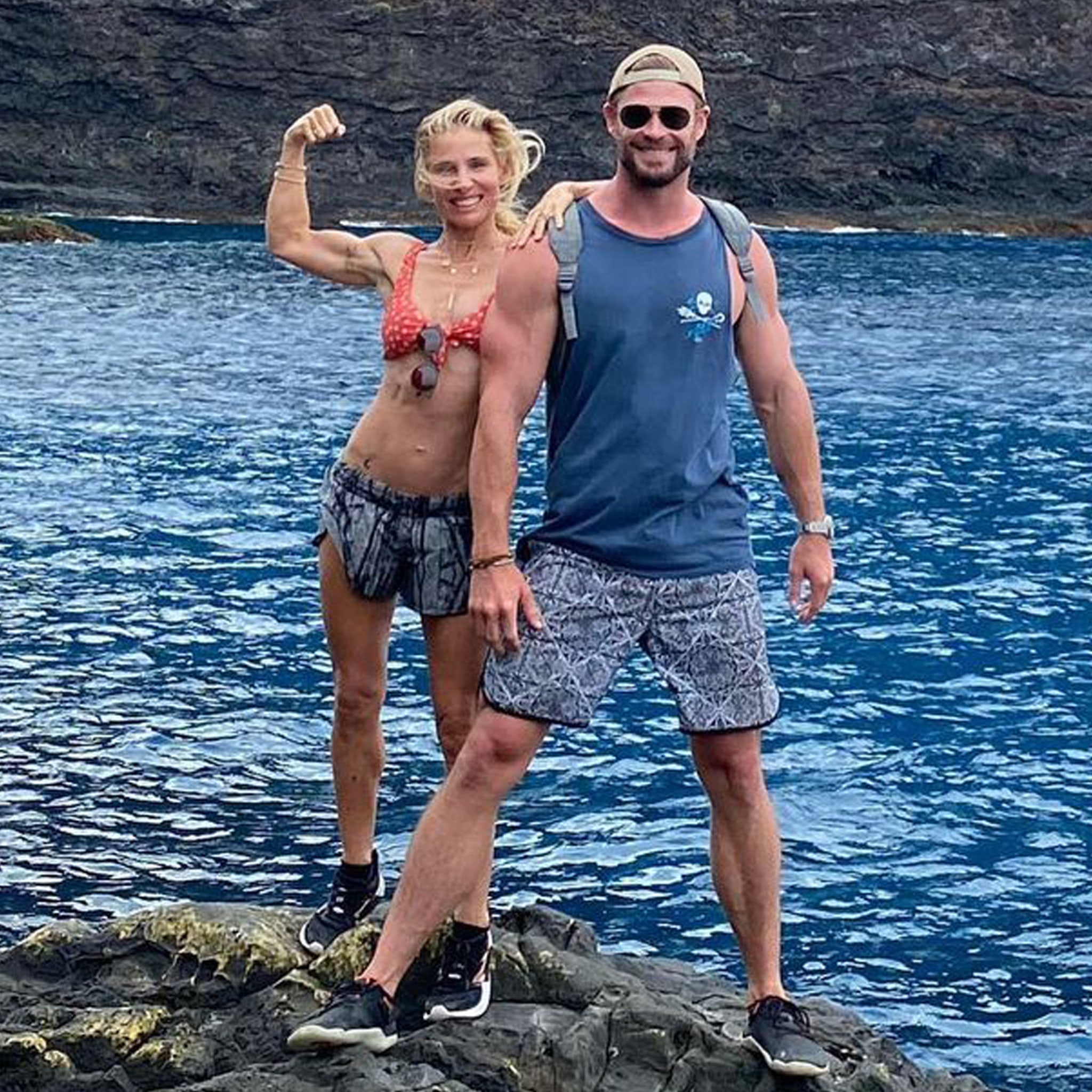 Chris Hemsworth Enjoys Family Getaway Before Filming Begins For Thor