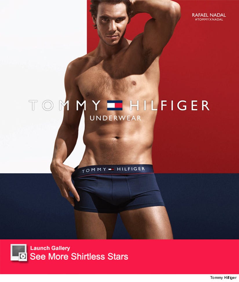 Rafael Nadal Strips Down for Tommy Hilfiger Underwear -- See the Super Sexy  Video!