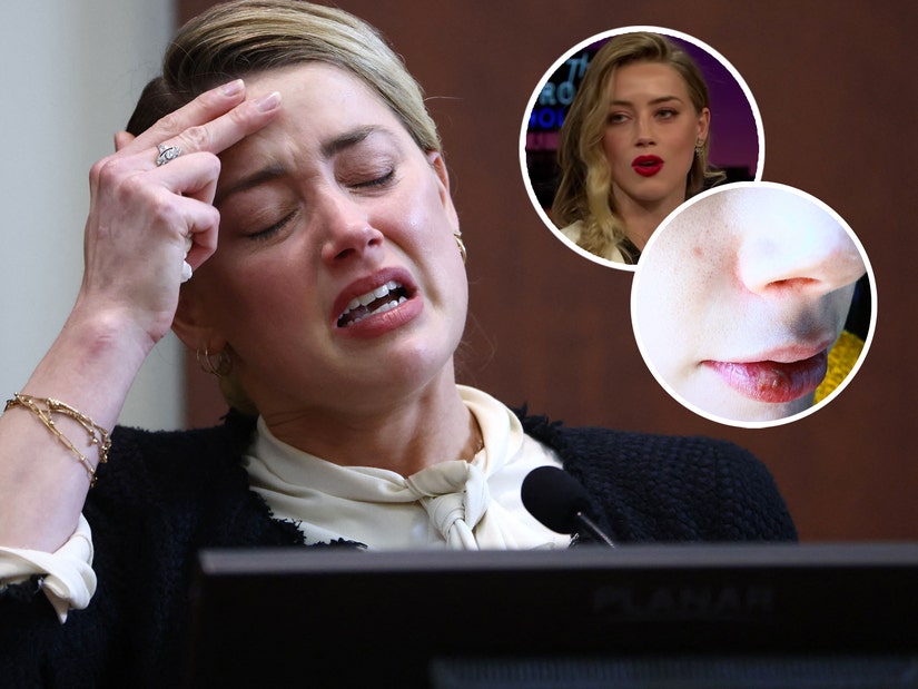 Amber Heard Says She Hid Bruises On James Corden After Depp Fight Where She Feared For Her Life