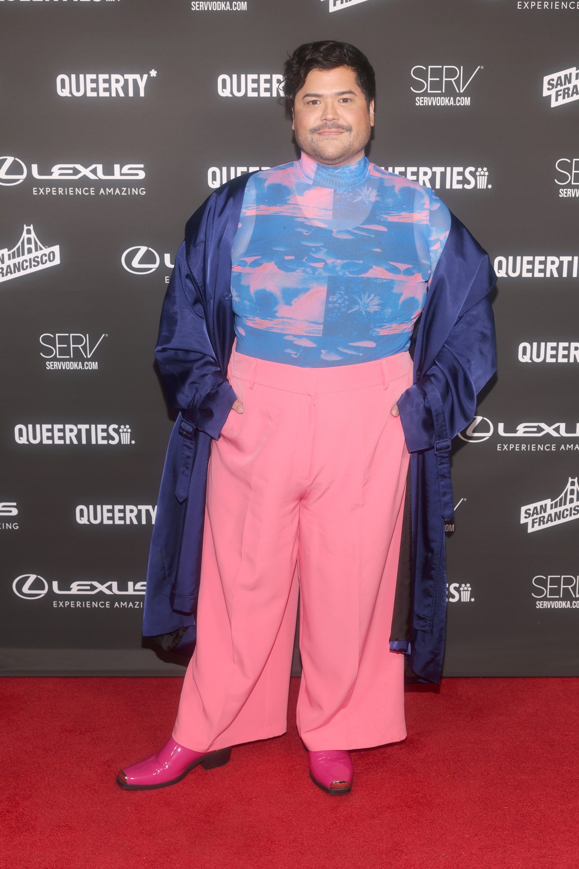 Harvey Guillen attends The Queerties 2023 Awards celebration at EDEN Sunset on February 28, 2023 in Los Angeles, California.