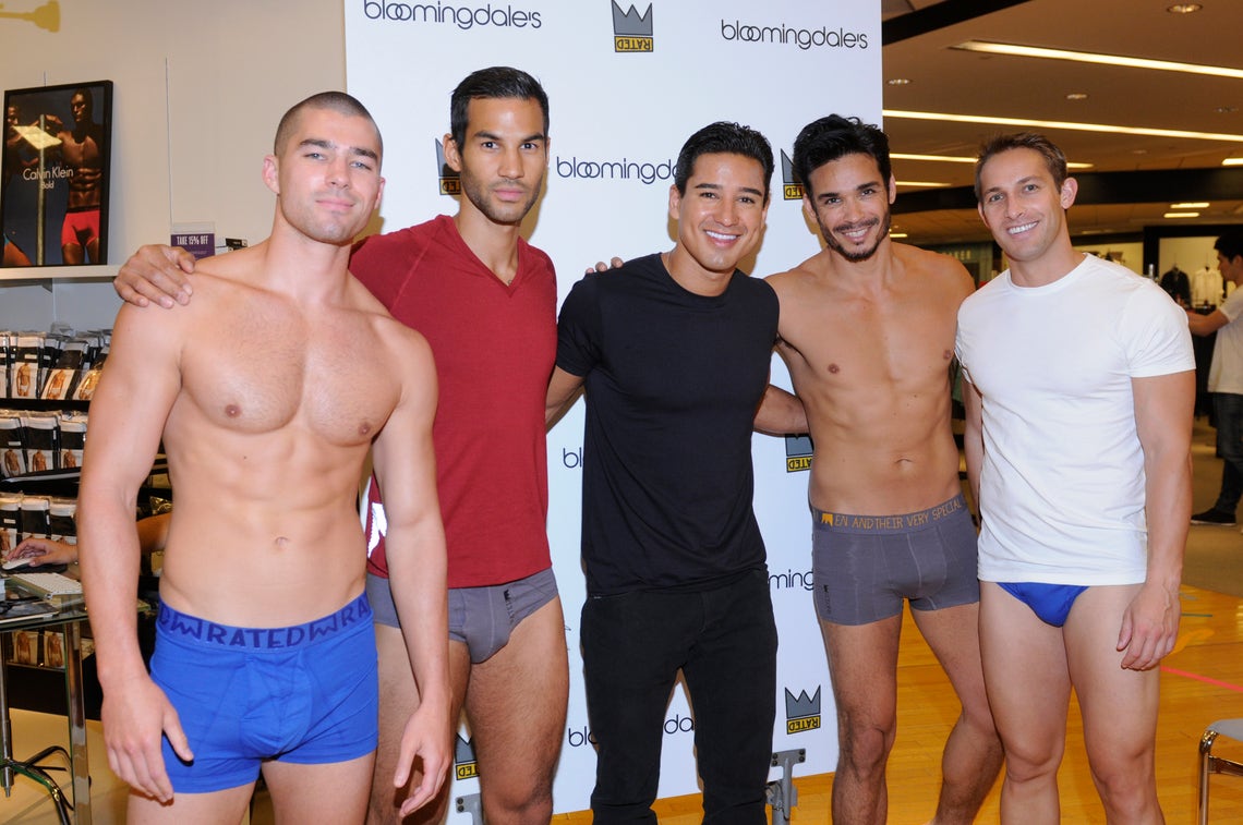 Mario Lopez Celebrates RatedM Underwear Line Launch
