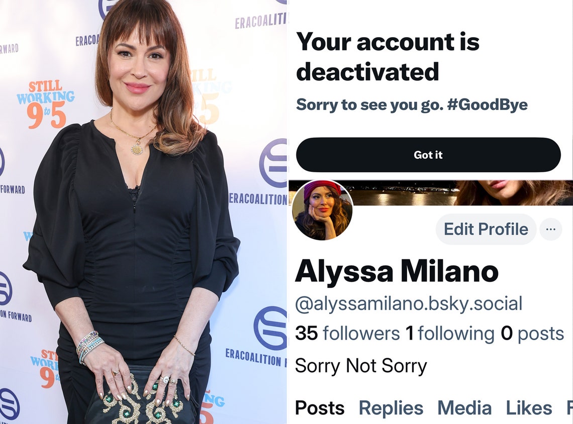 Hollywood actress Alyssa Milano has deactivated her X account amidst on going feud with Elon Musk