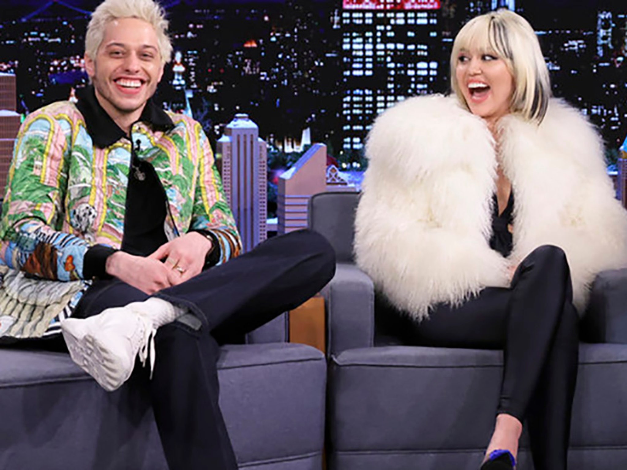 Miley Cyrus Took Pete Davidson to His First Gay Club and Things Got Weird  -- and Naked