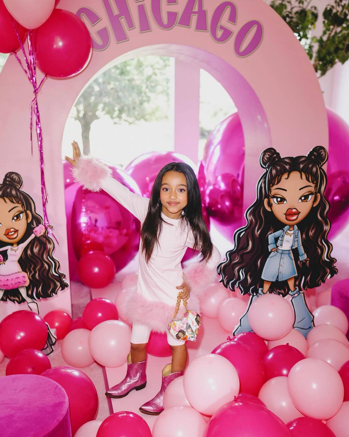 Inside Chicago West s Bratz Themed Birthday Party