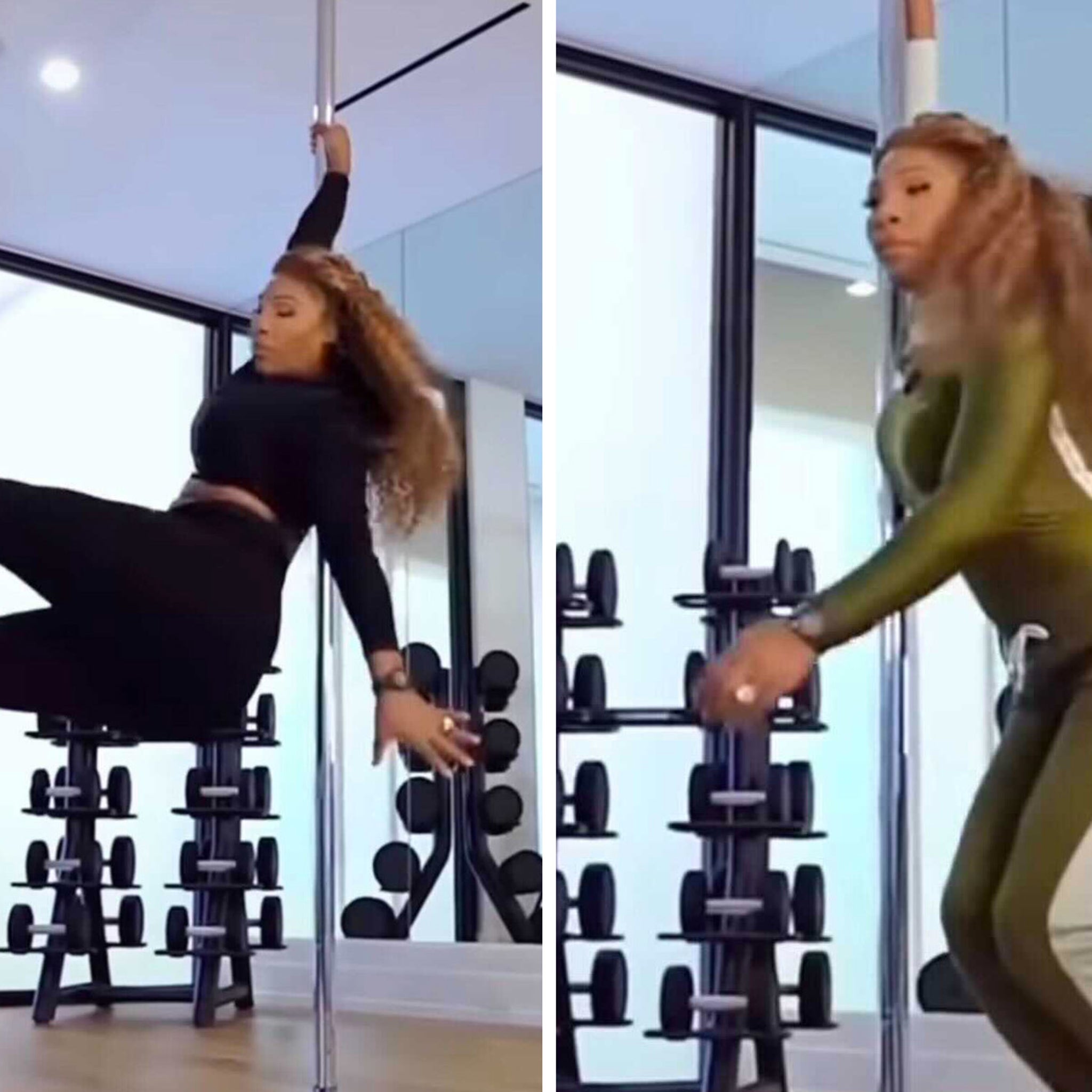 VIDEO: Serena Williams Dances Around in Her Sports Bra: Photo