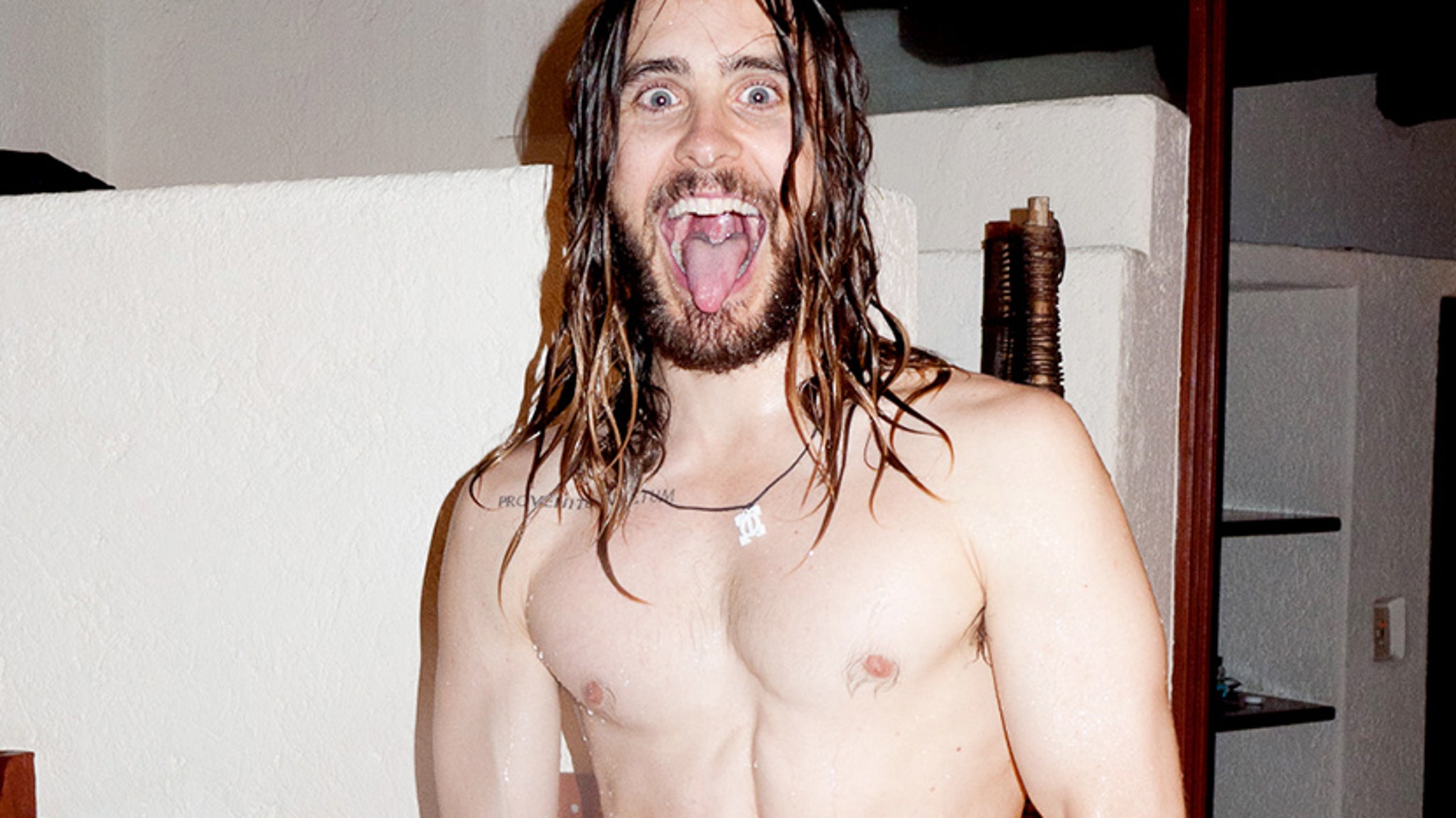 Jared Leto Goes Naked, Proves He's Hottest 42-Year-Old Ever.