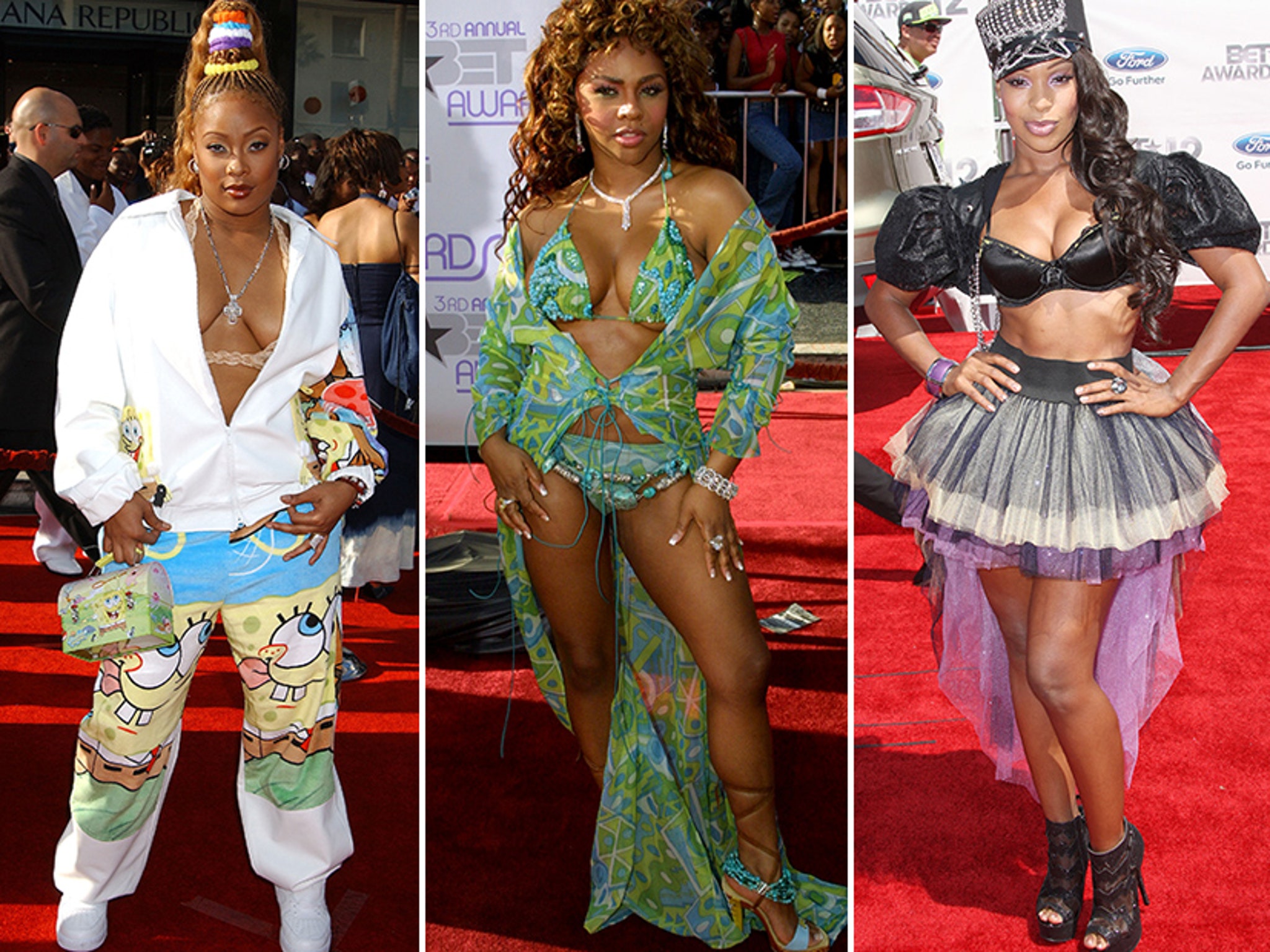 Lil Kim - One - Image 6 from BET Awards: Red Carpet Styles Over the Years