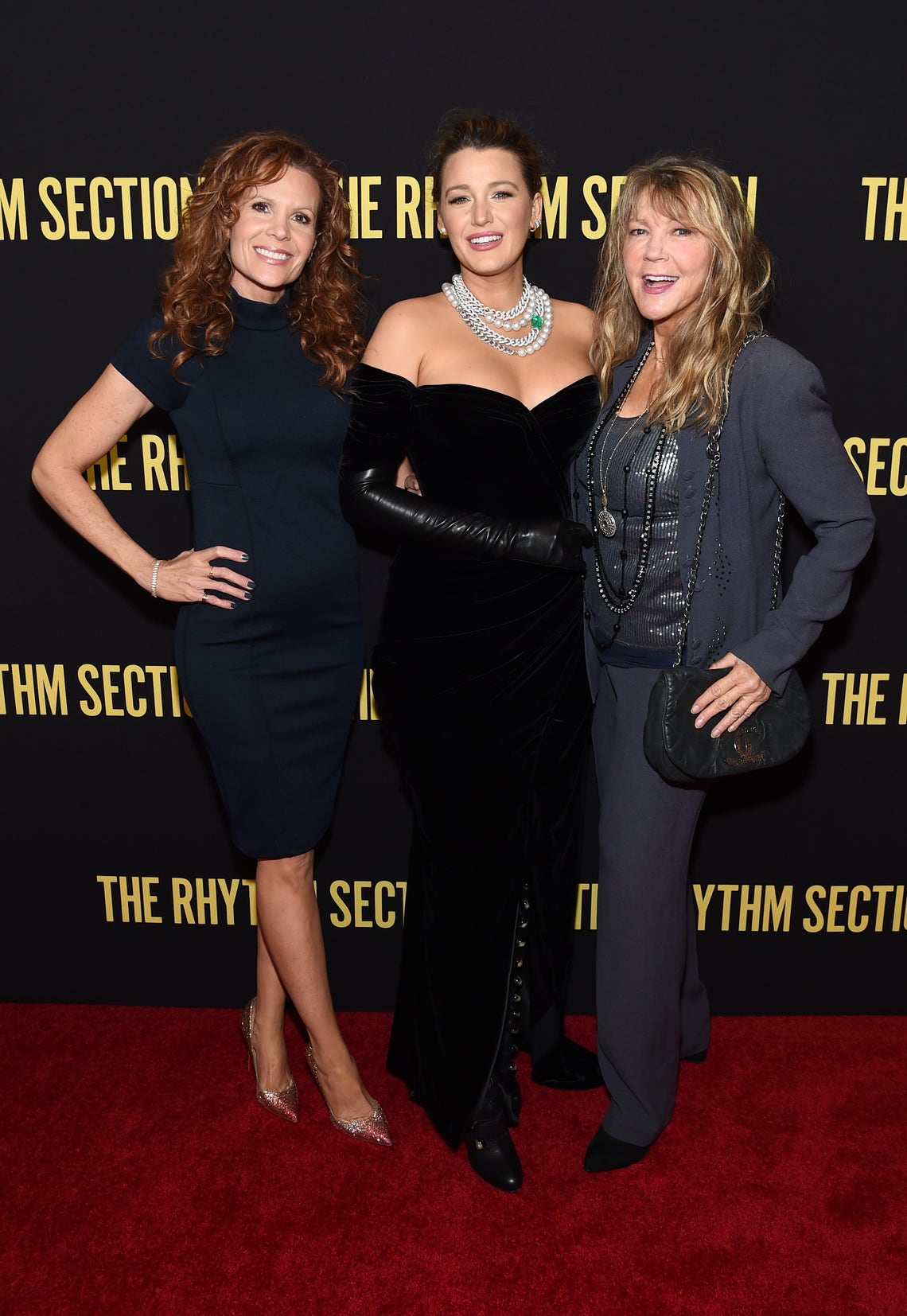 Blake Lively Is Joined by Her Mother and Sister at Rhythm Section Screening