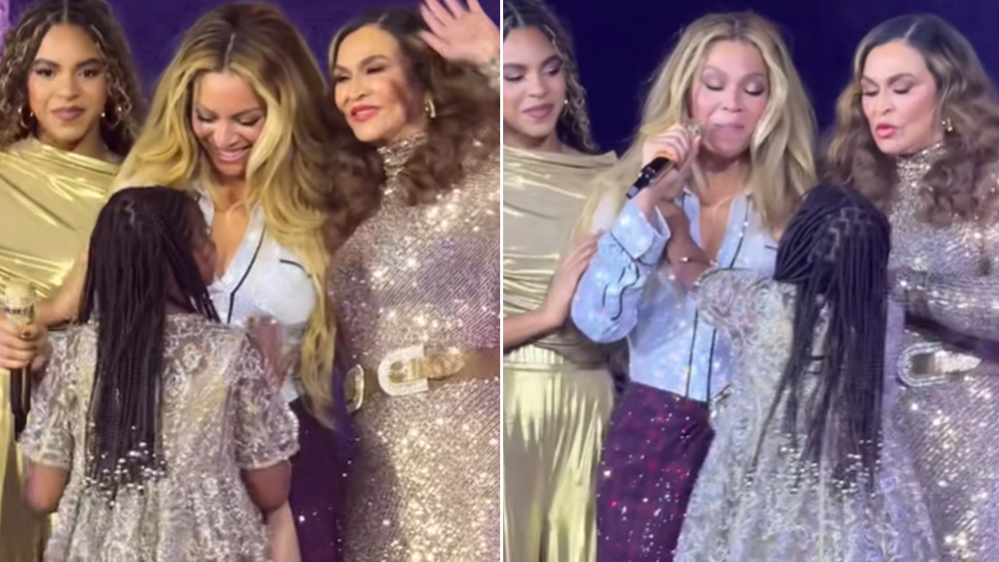 Tina Knowles Addresses Viral Video of Her Appearing to Scold Rumi at Beyonce Concert