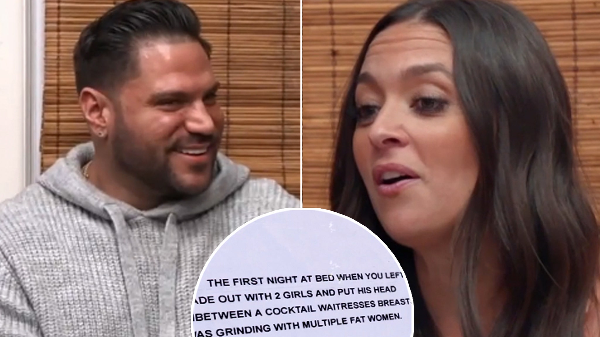 Ron, Sammi and 'The Note' All Reunite at Jersey Shore Home for First Time Since OG Series