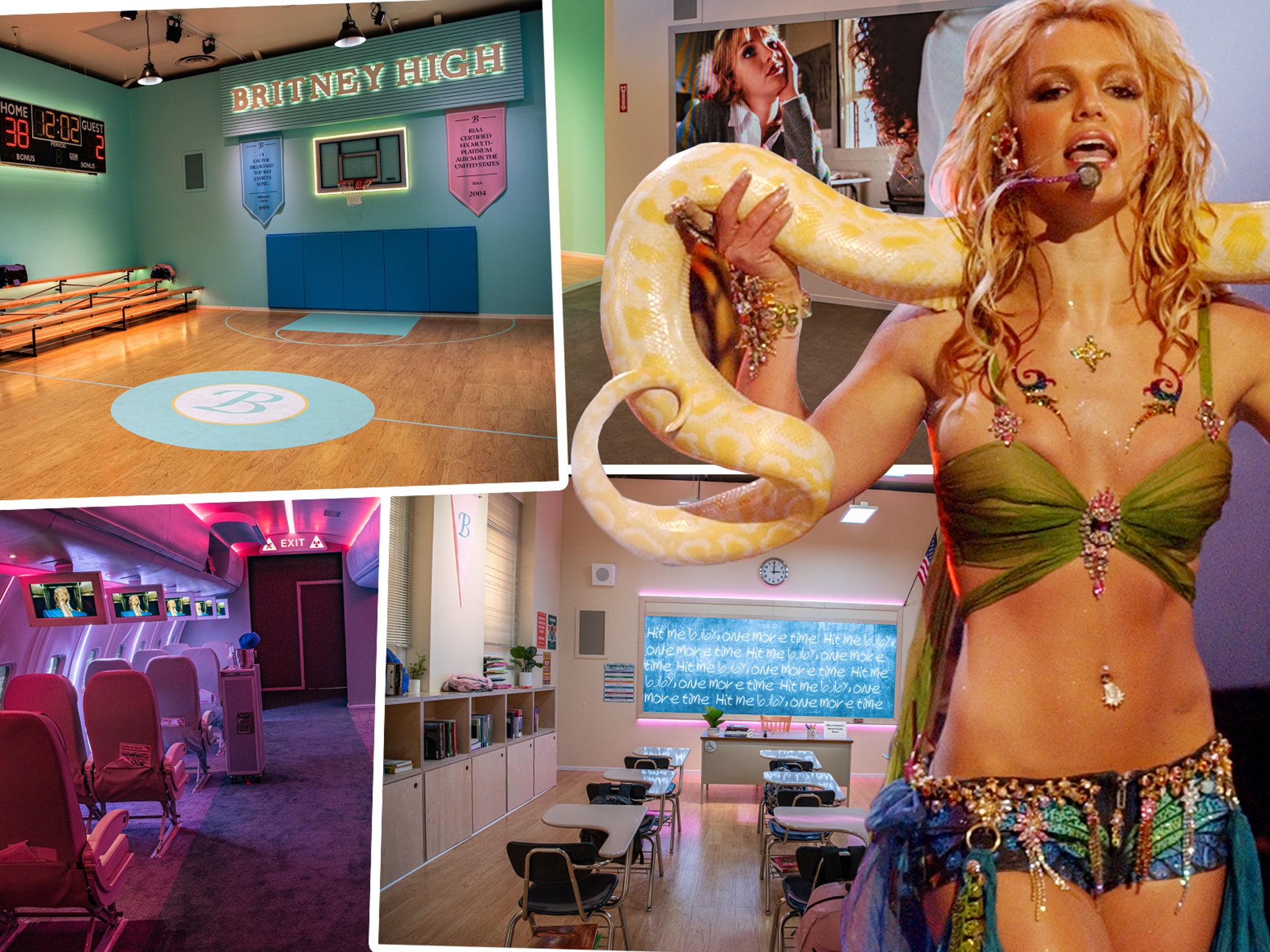 Inside La S Britney Spears Pop Up The Zone