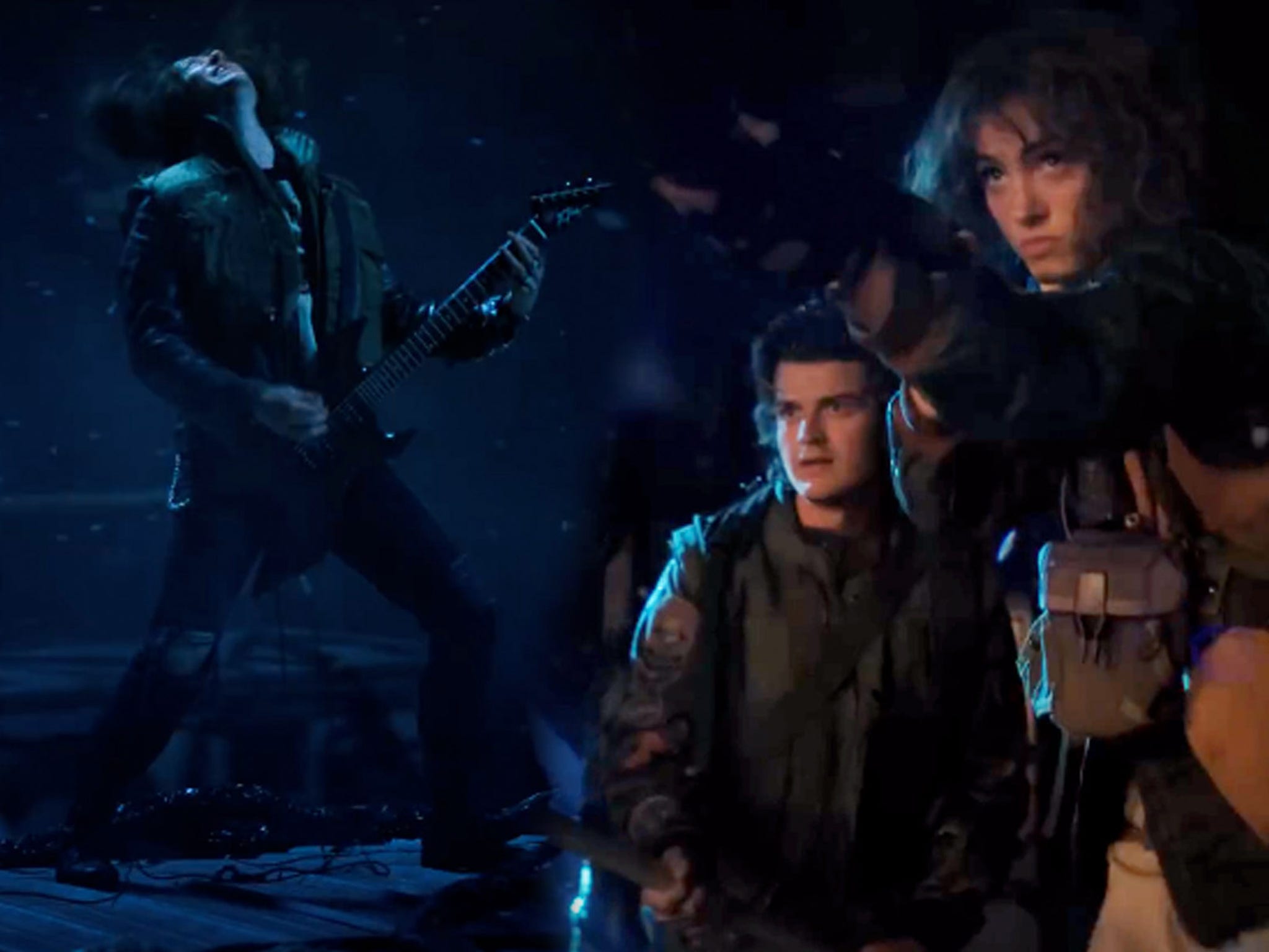 Eddie Munson Upside Down Guitar Solo, Stranger Things 4 Vol 2 clip, Stranger  Things, solo