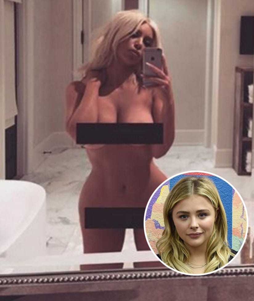 Chloe Grace Moretz Defends Her Twitter Reaction to That Naked Kim  Kardashian Pic