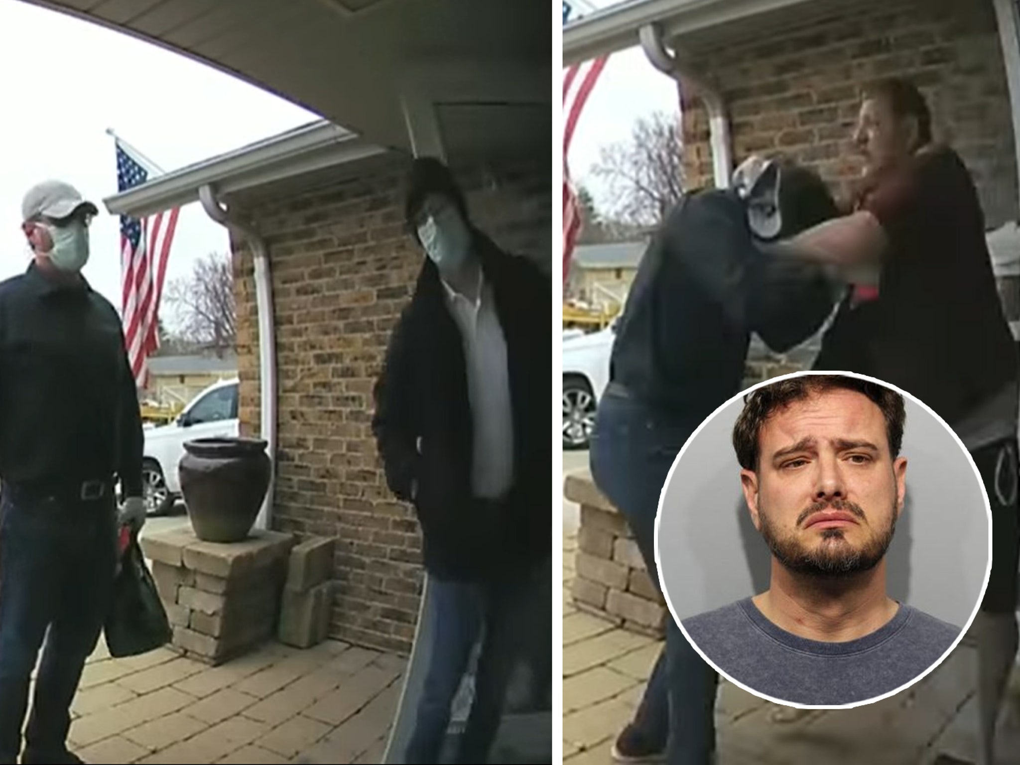 Doorbell Cam Catches Daylight Home Invasion as Burglar is Shot Dead in Illinois image