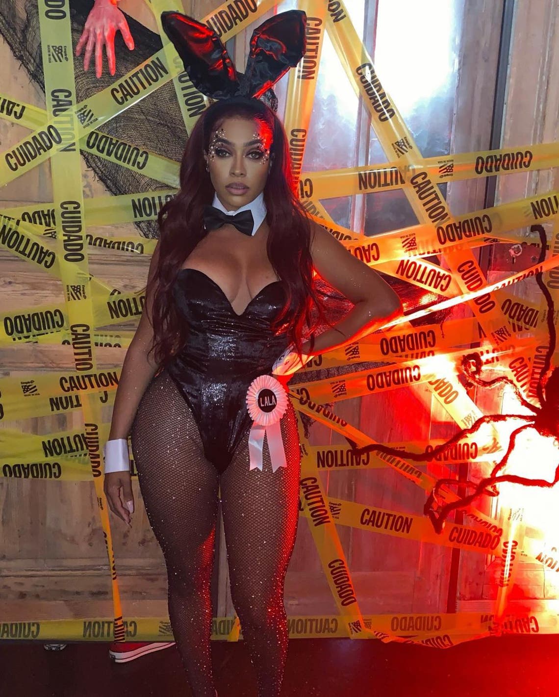 La La Anthony's Maleficent Halloween Costume 2019: See Sexy Pic – Hollywood  Life